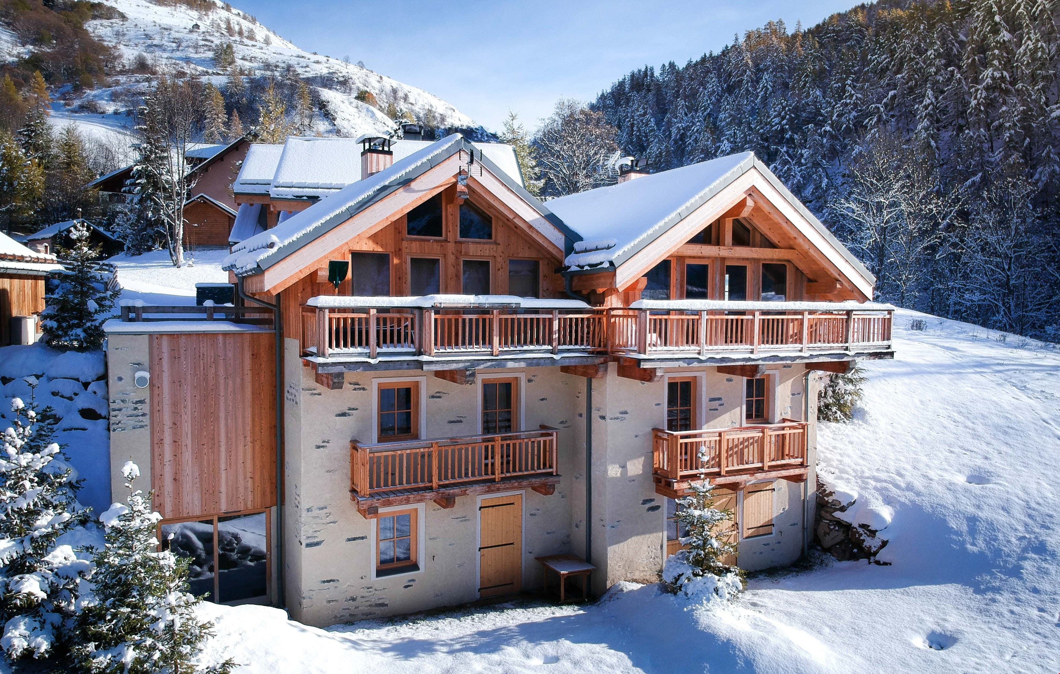 image Enjoy our beautiful chalet with all your friends or family.