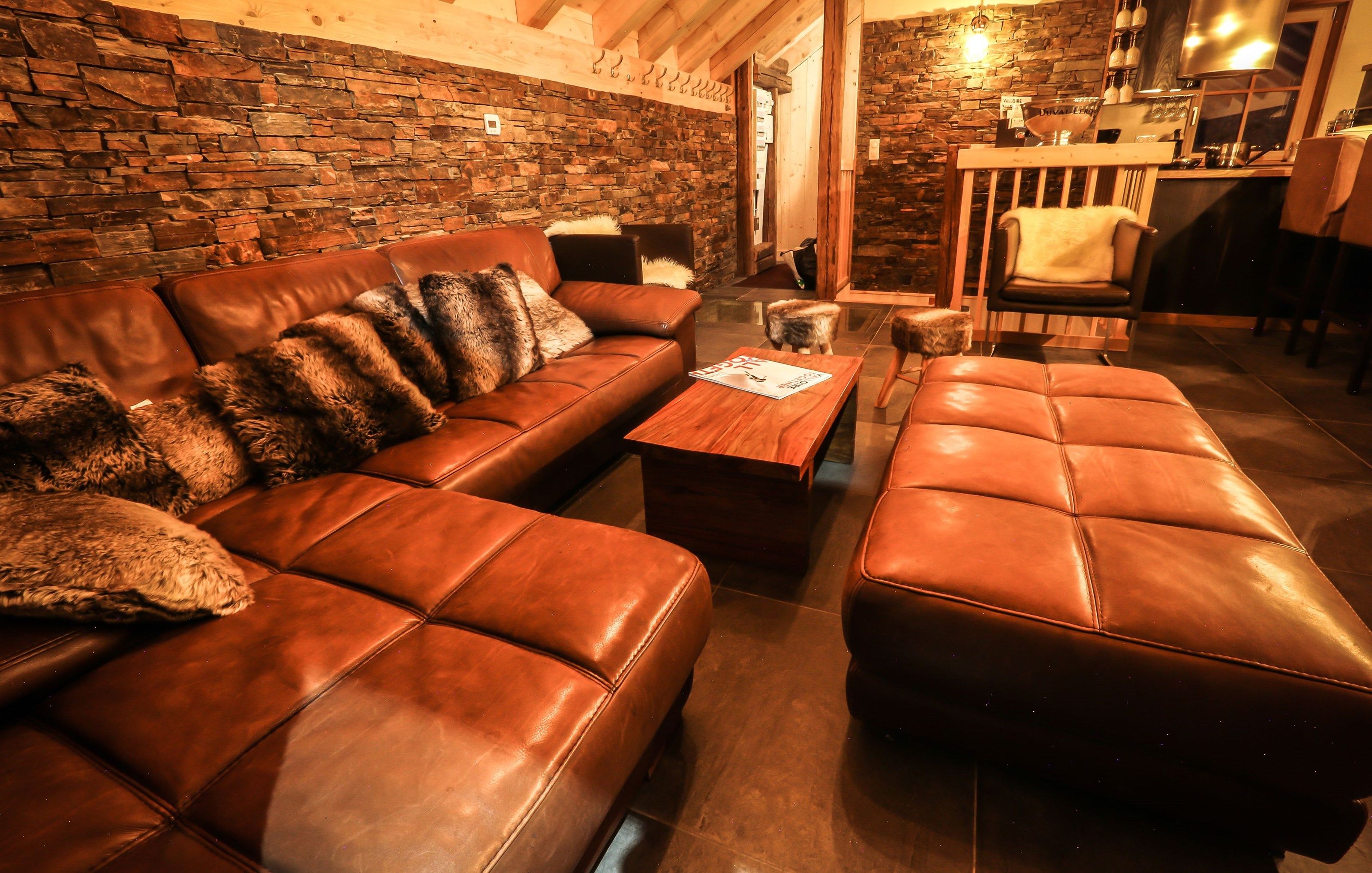 image Sit back and relax on the comfortable sofas.