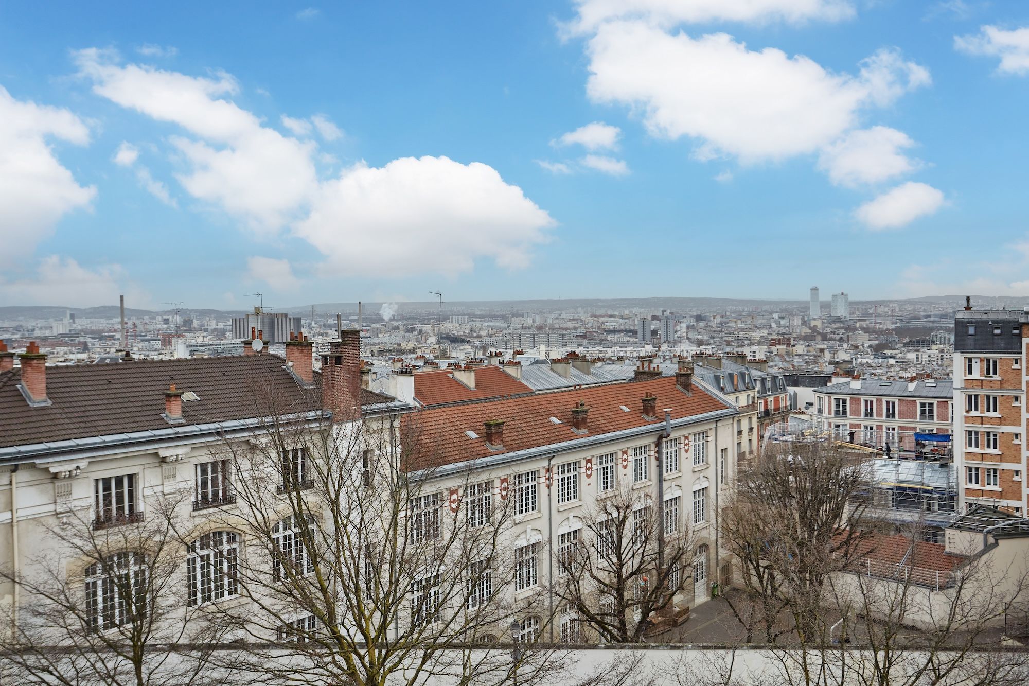 image Charming Paris street view from the residence—please note this view is not guaranteed.