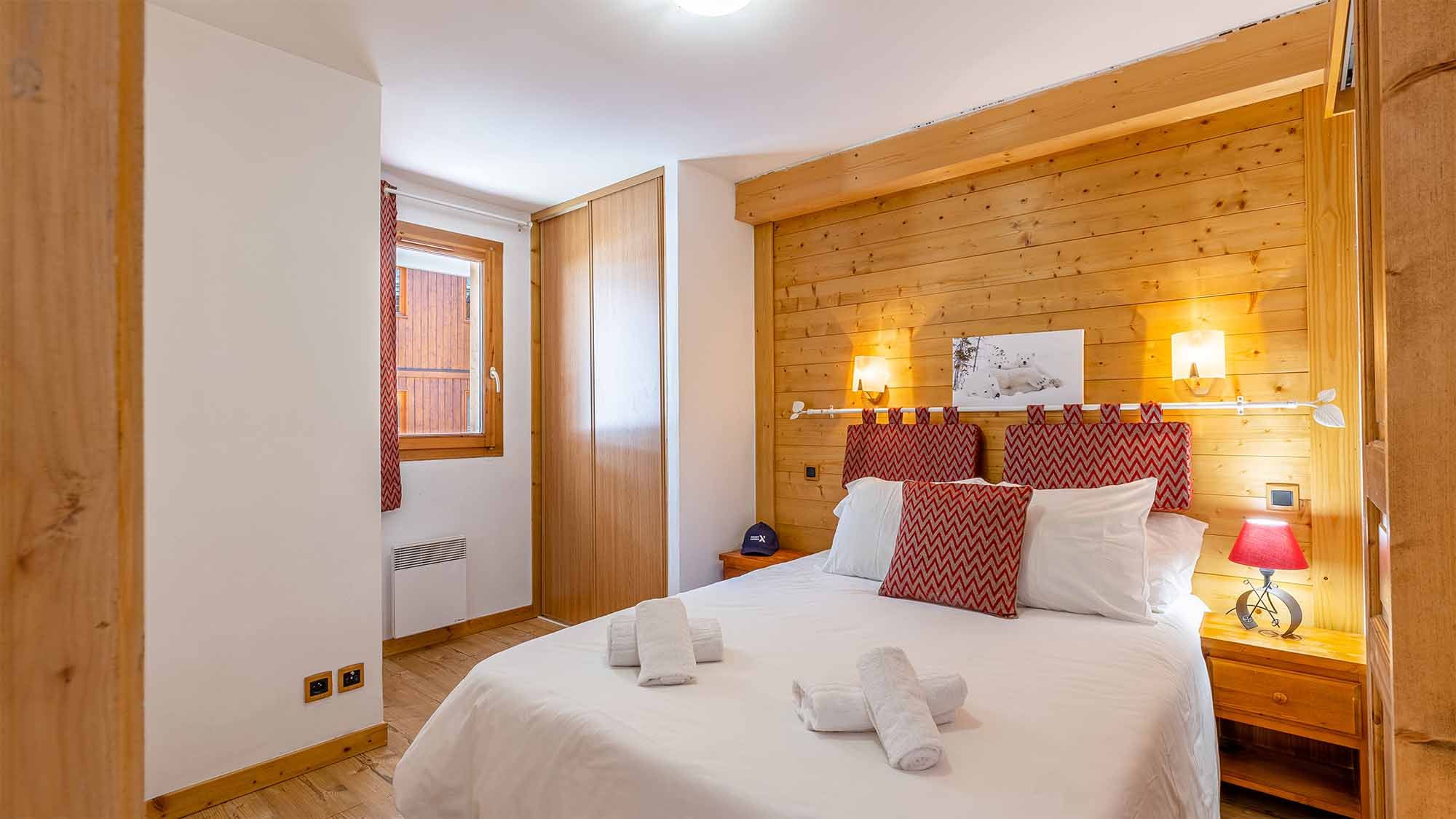 image Drift to sleep in the bedrooms with a variety of bedding options.