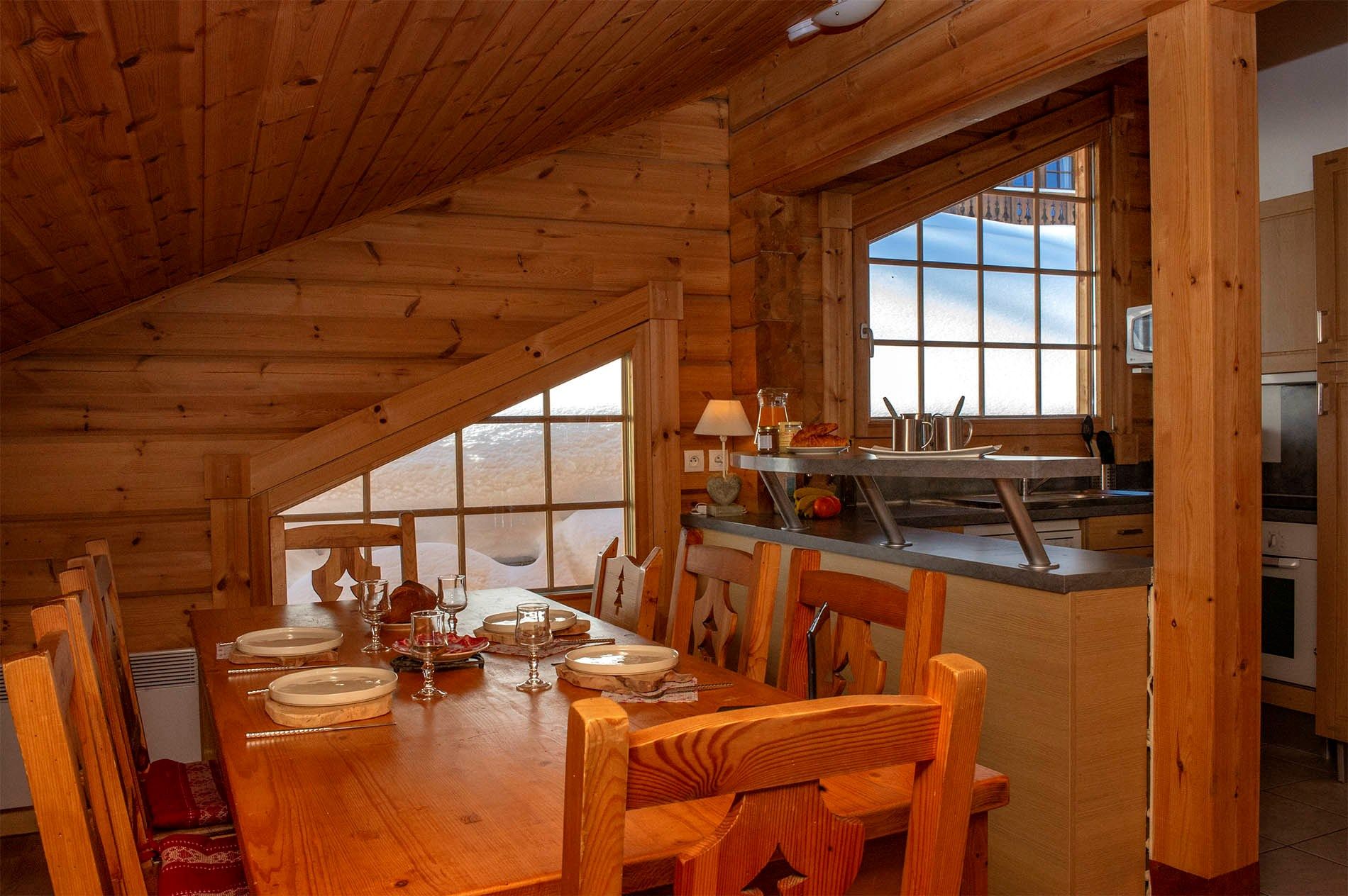 image Share meals and laughs at the dining table.