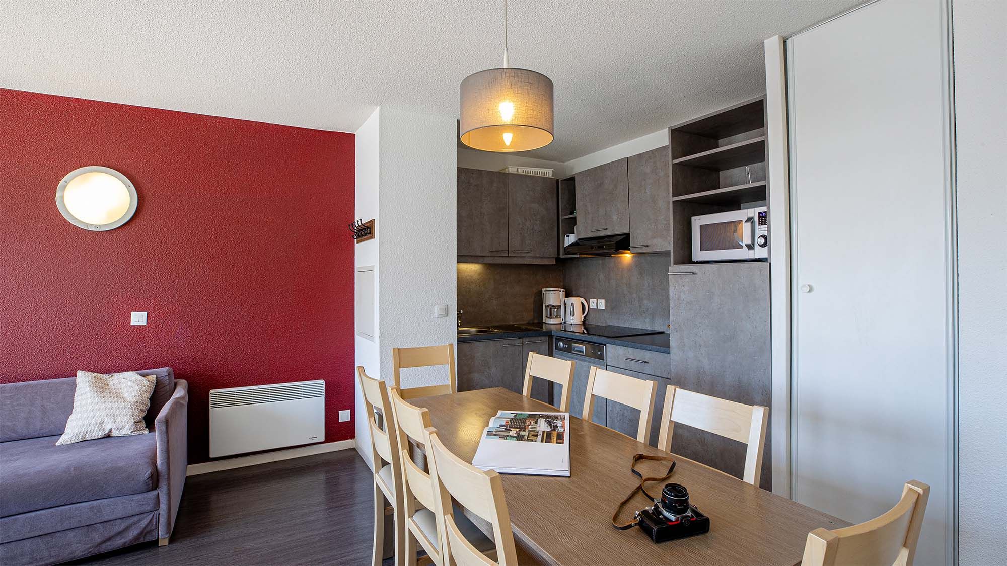 image Tuck into a great meal in your dining area.