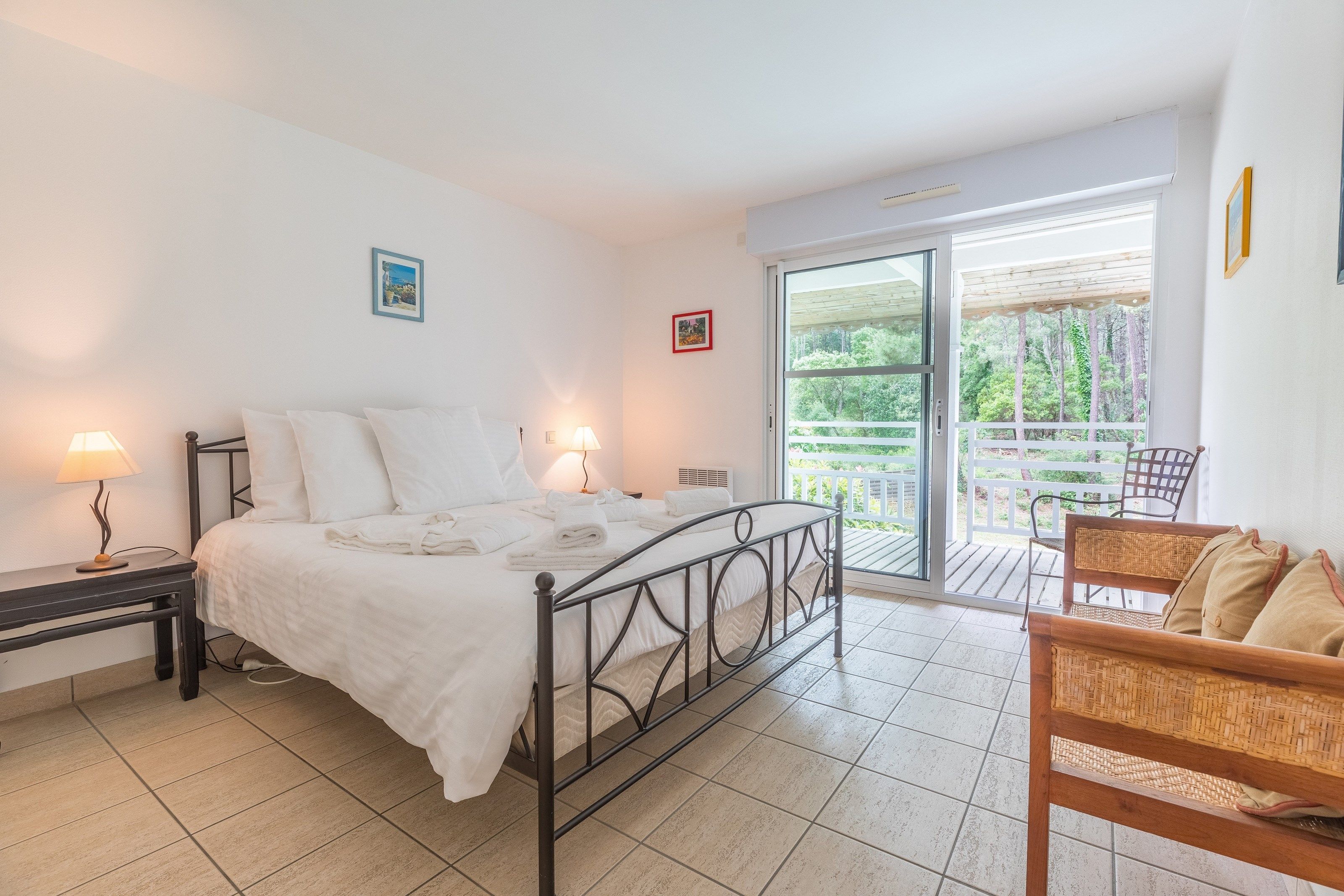 image Get a peaceful night sleep in our cozy bedrooms with either a Double bed or 2 Single beds - let us know what you prefer!