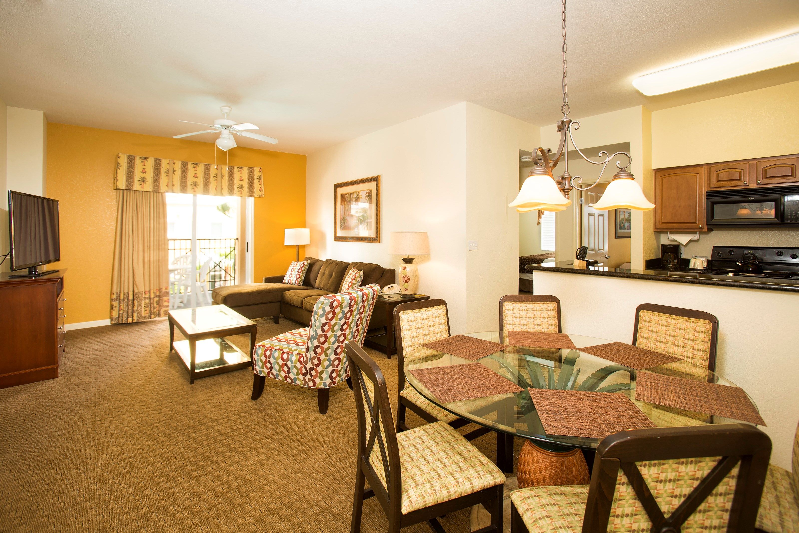 image You will love the spacious and open living area in our suite!