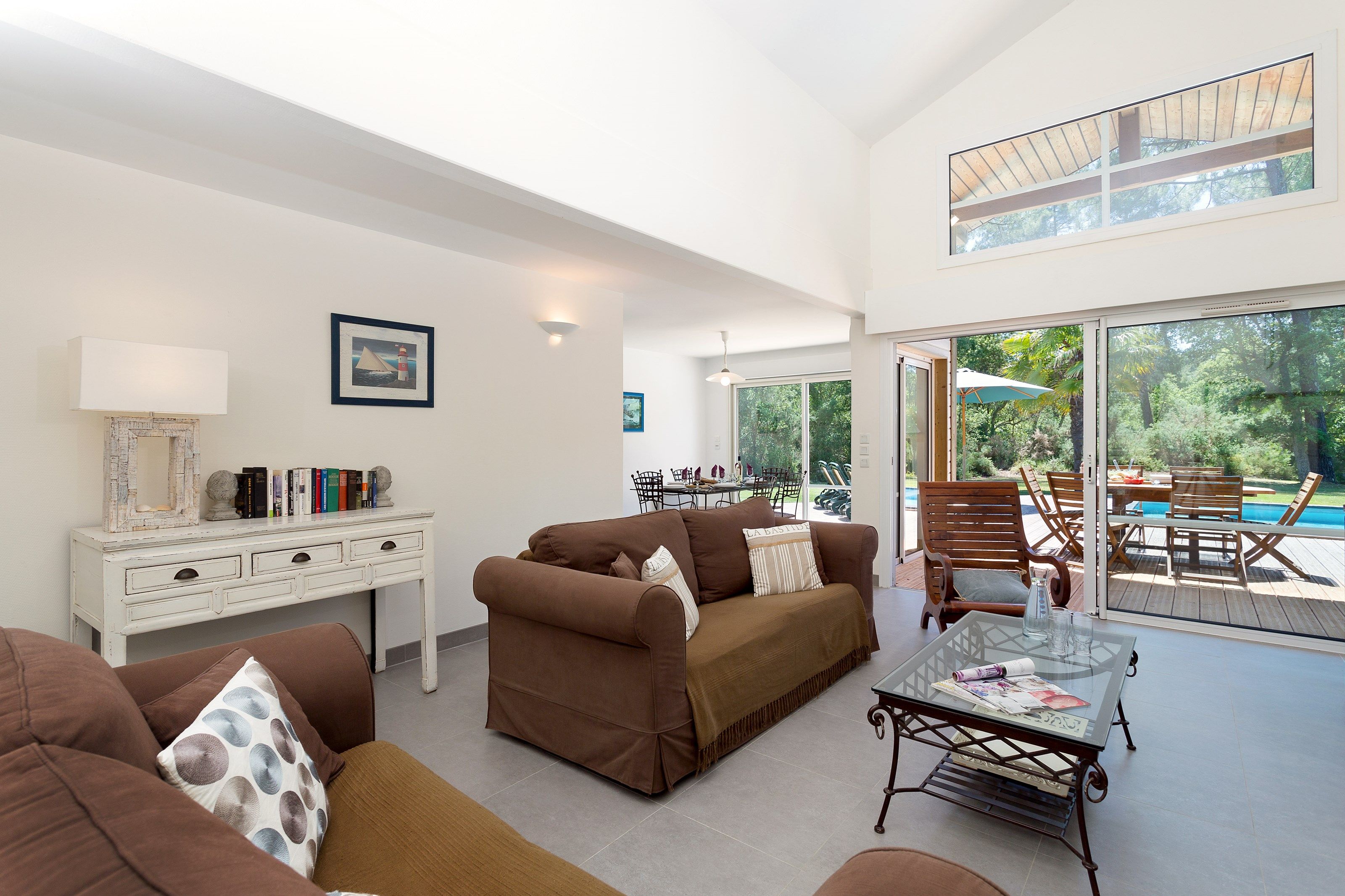 image Find peace and relaxation with your close friends and family in this stunning living room.