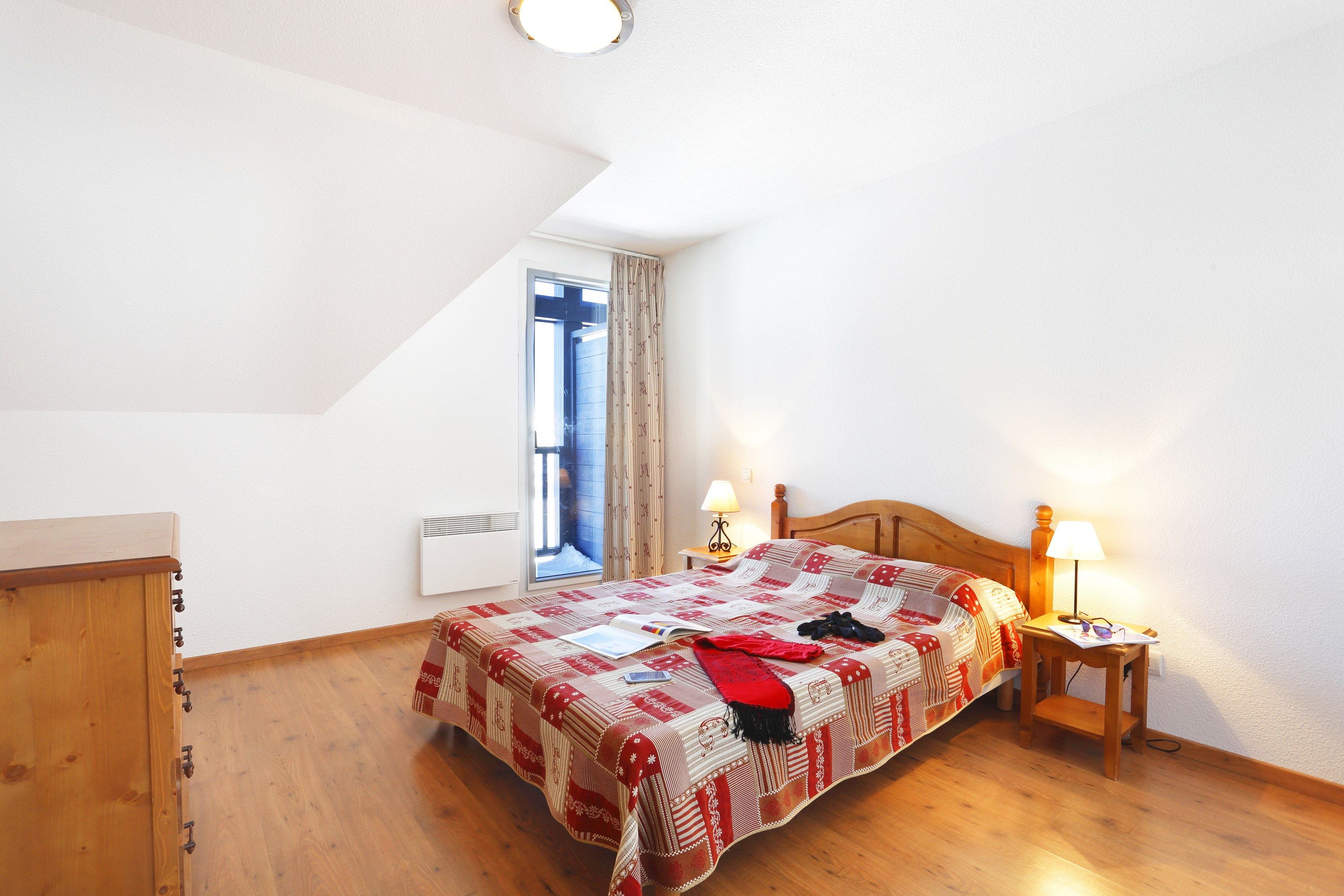 image Get a peaceful night sleep in our cozy bedroom with a Double bed.