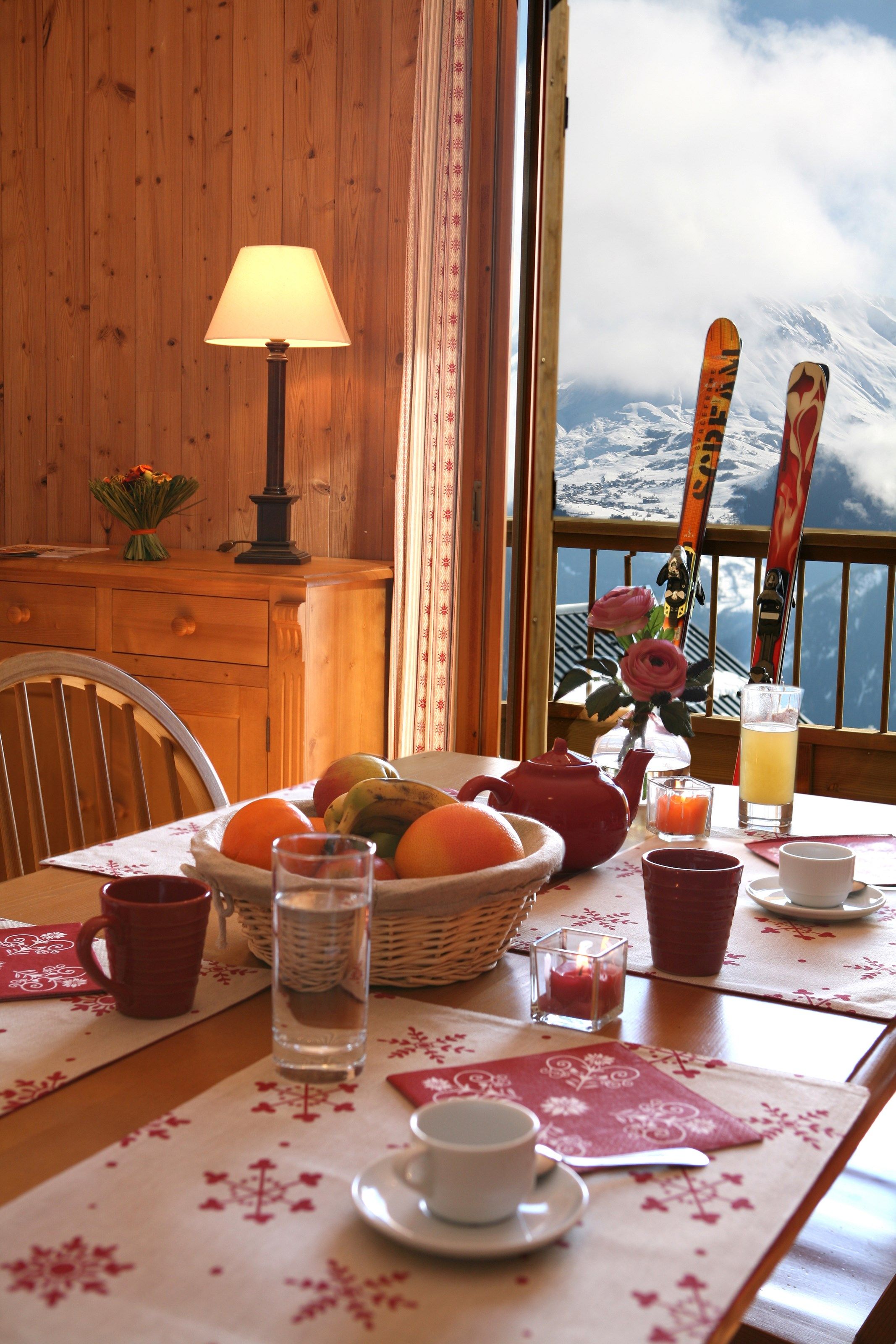image Enjoy your favourite meal at the dining table.
