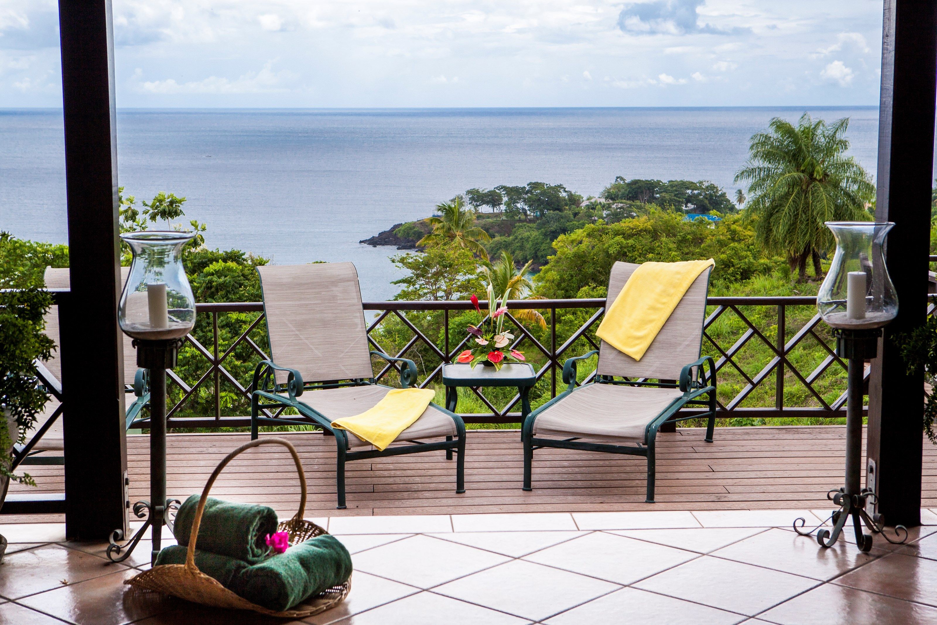 image Open the door and step out onto your private balcony!