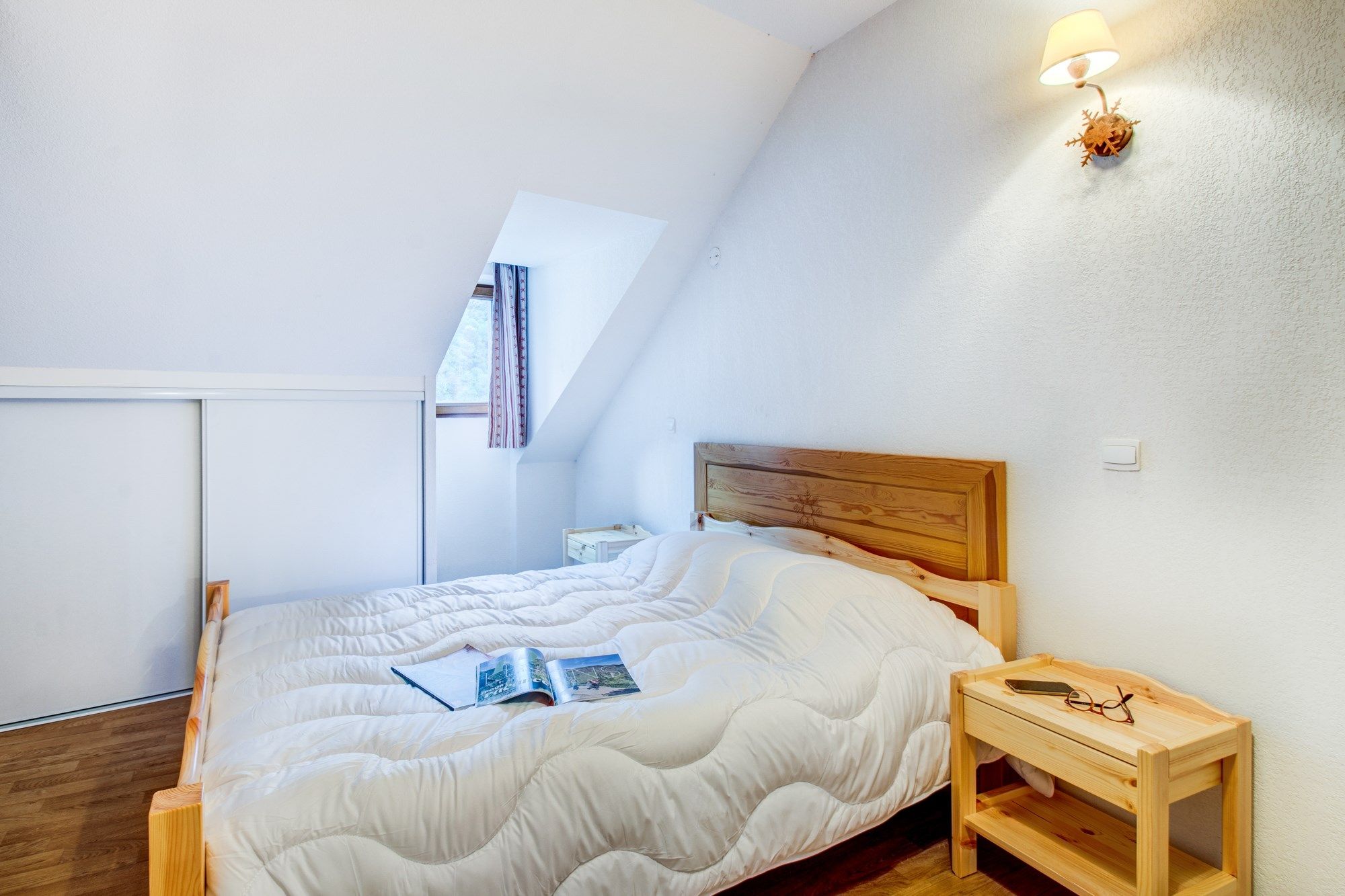 image Drift to sleep in this plush Double bed.