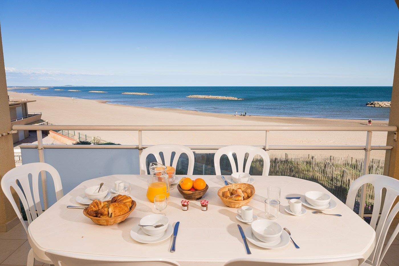 image Open the door and step out onto your private balcony! Please note that views vary.