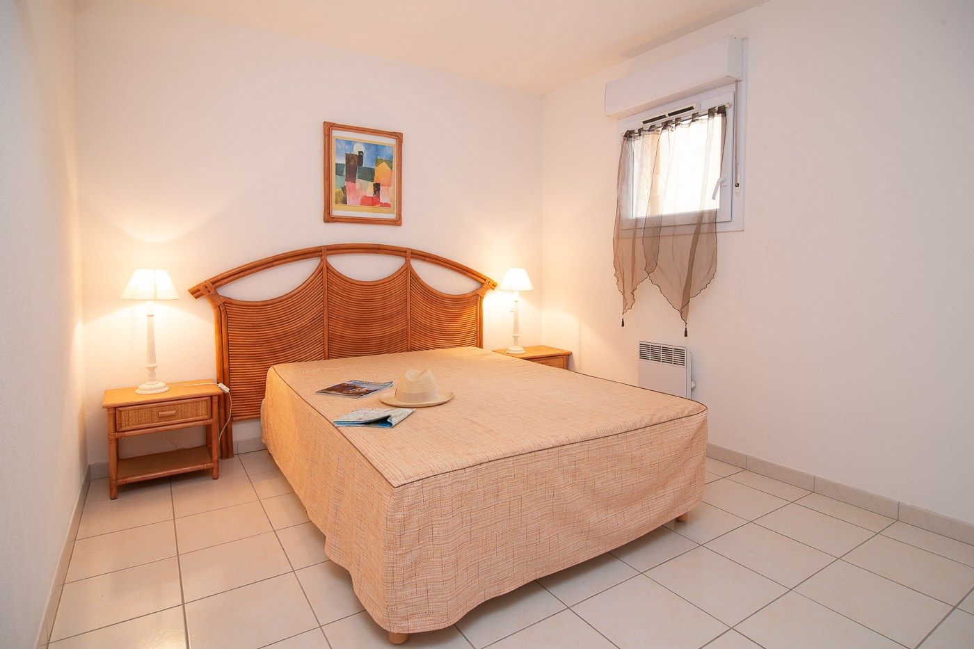 image Drift to sleep in the comfortable Double bed after a wonderful day outside.