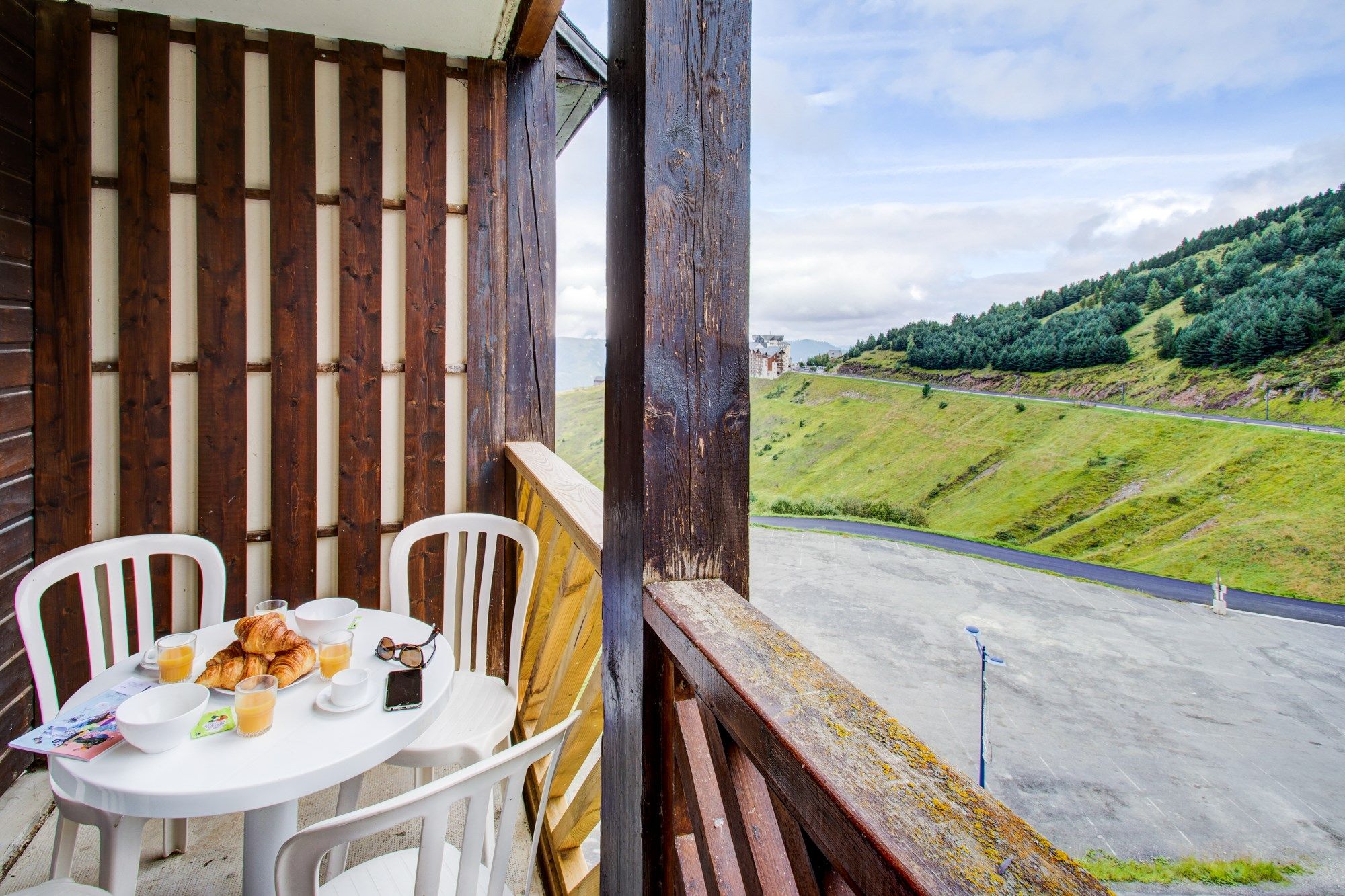 image Open the door and step out onto your private balcony!