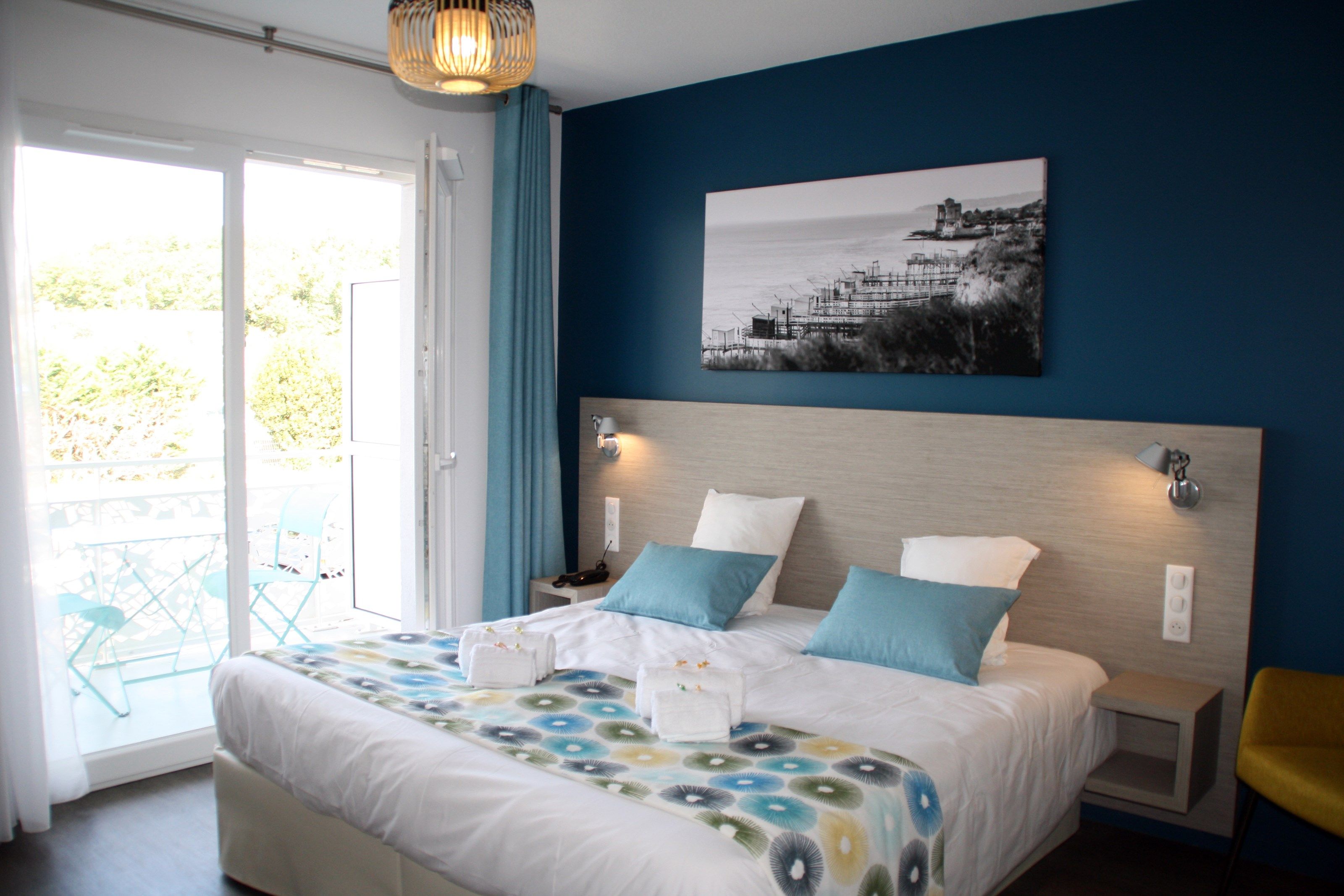 image Drift to sleep in the comfortable Double bed - this can be made into 2 Single beds on request!