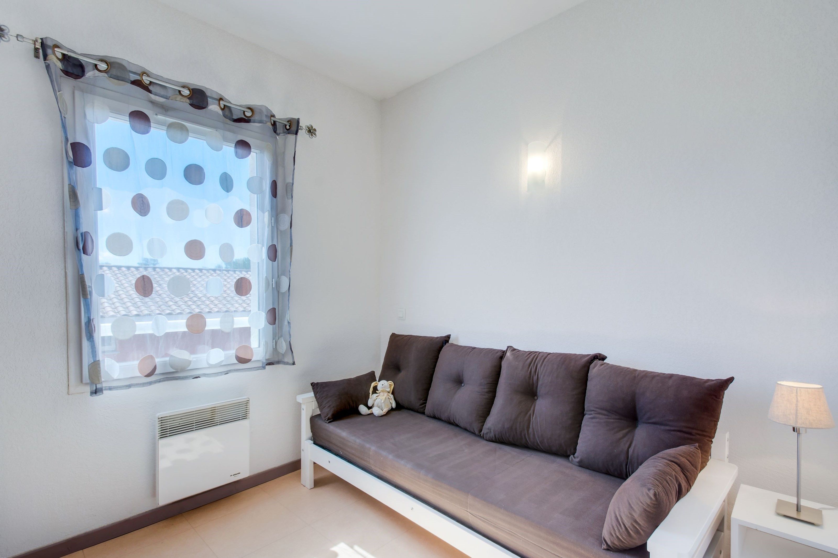 image Sink into the comfy sofa after a day exploring the area.