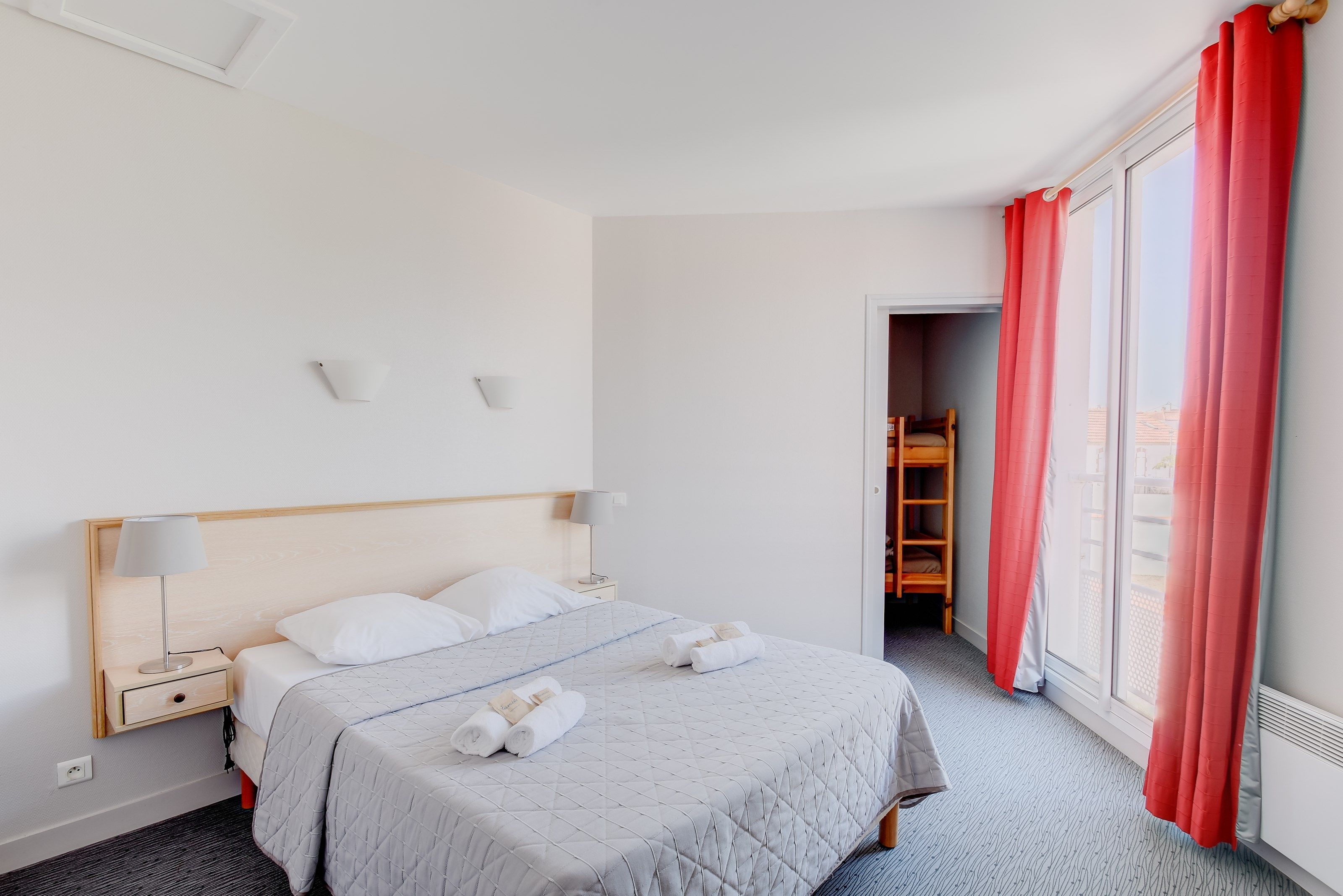 image Get a peaceful night sleep in our cozy bedroom with a Double bed.