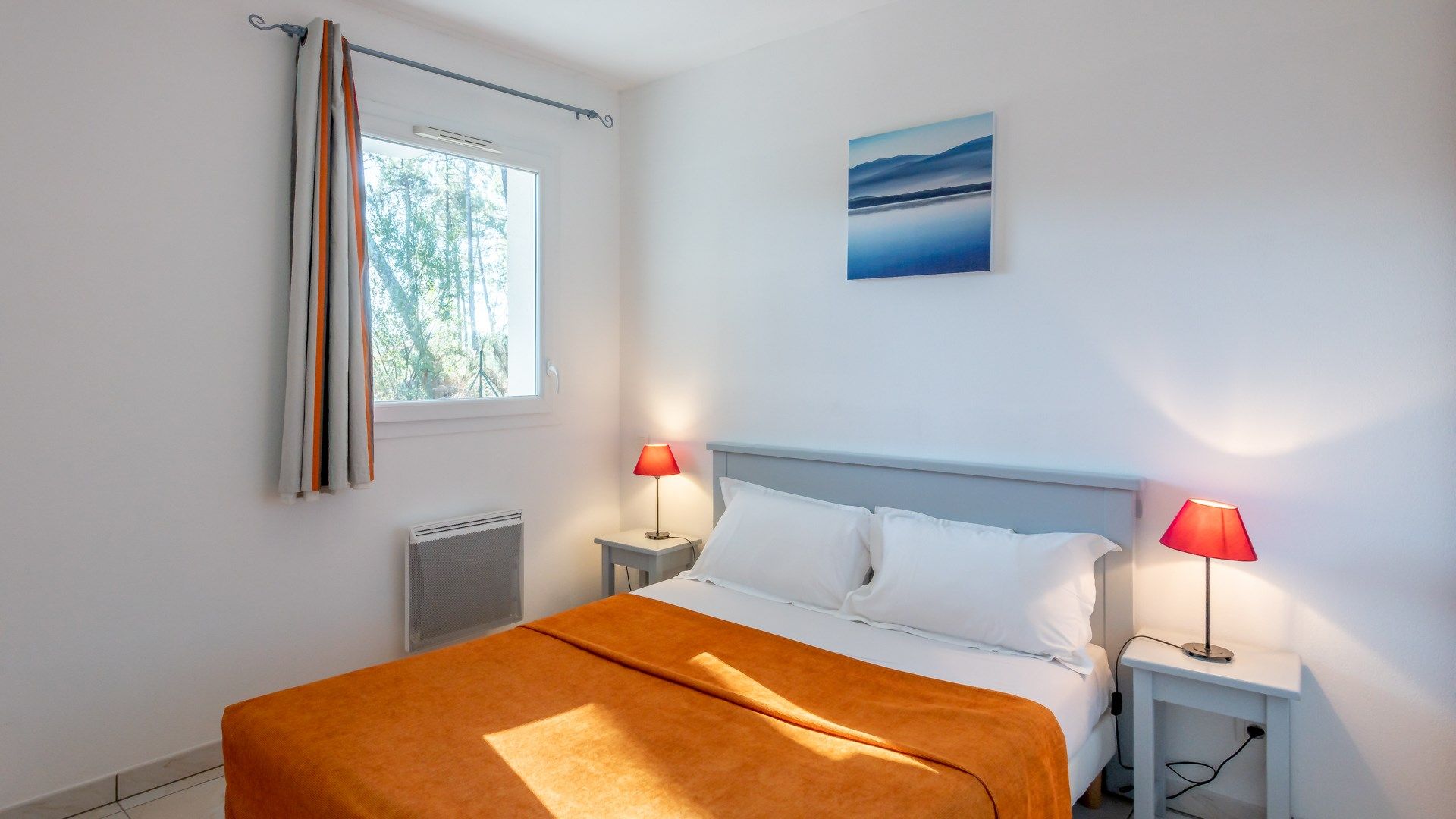 image Drift to sleep in the comfortable Double bed after a wonderful day outside.