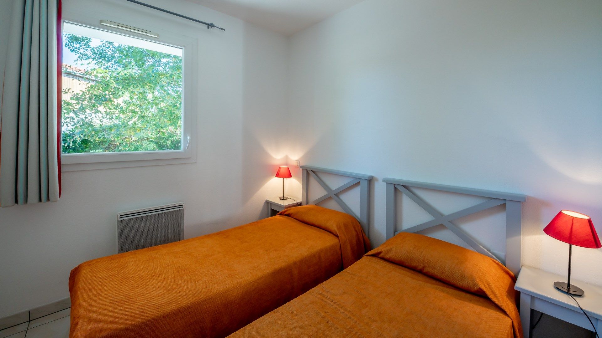 image Get a peaceful night sleep in our cozy second bedroom which has 2 Single beds.