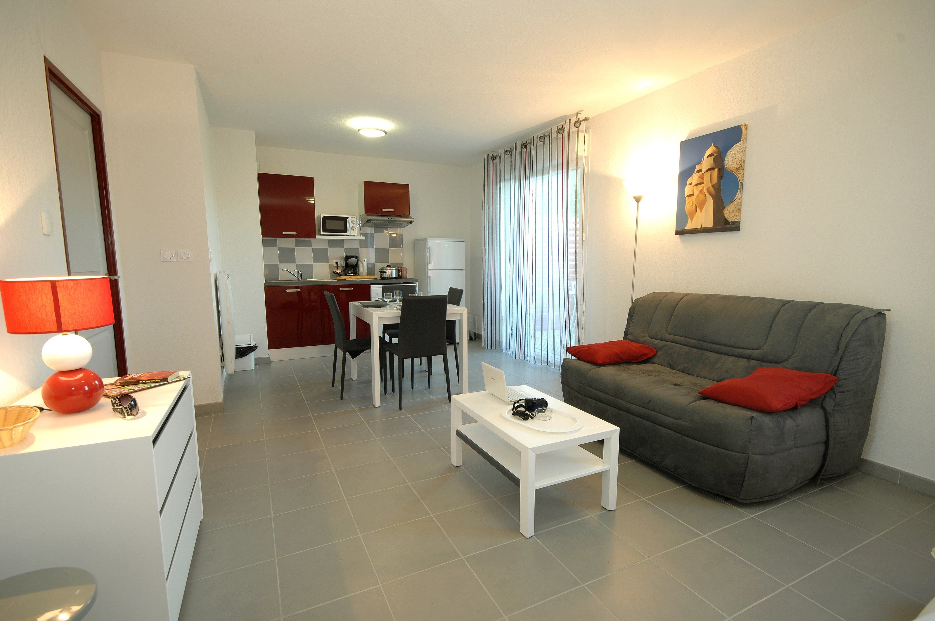 image Enjoy the cozy and open-concept living space, perfect for relaxing after a great day.