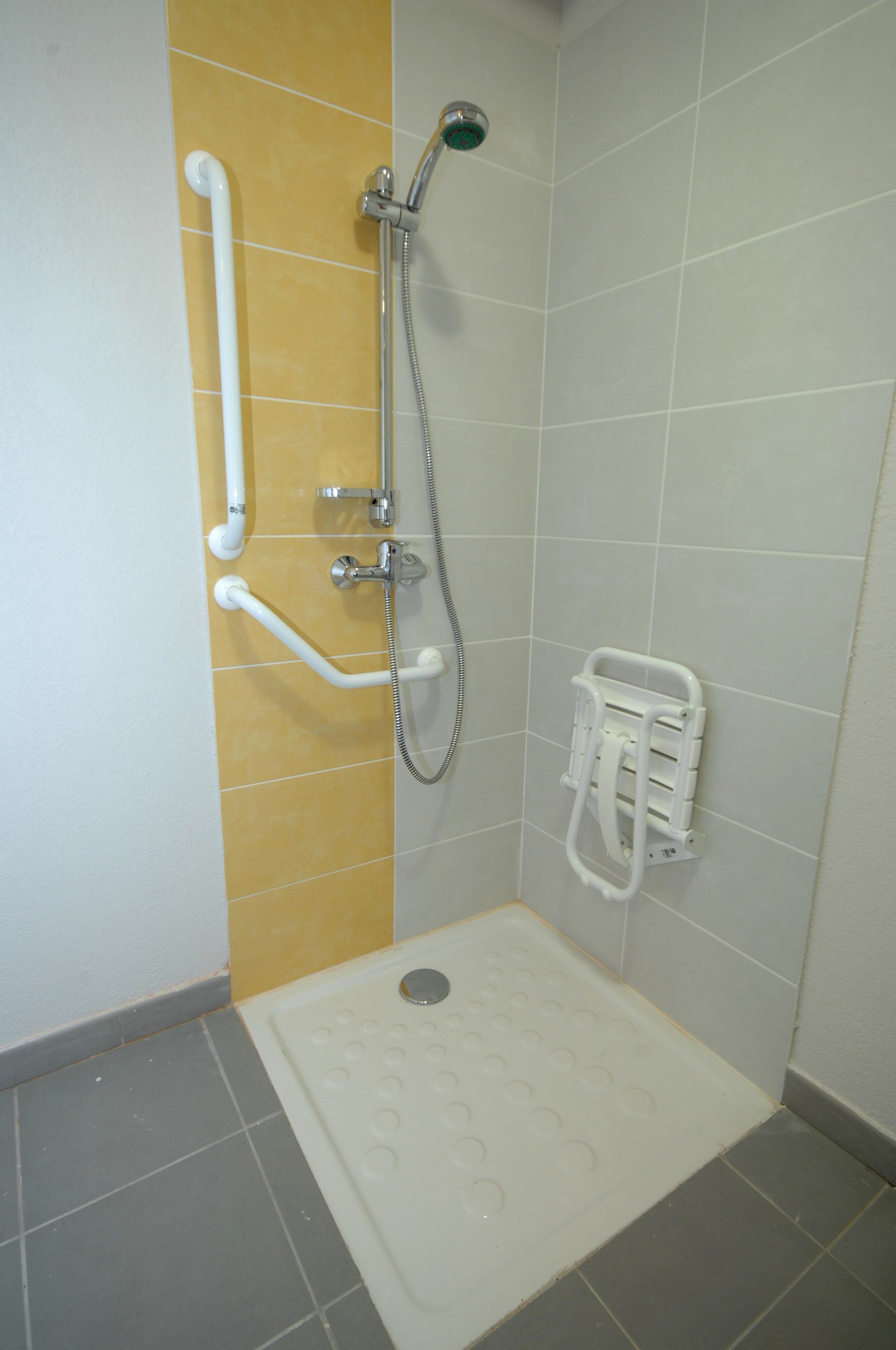 image Get ready for your day in the bathroom, or half bathroom.