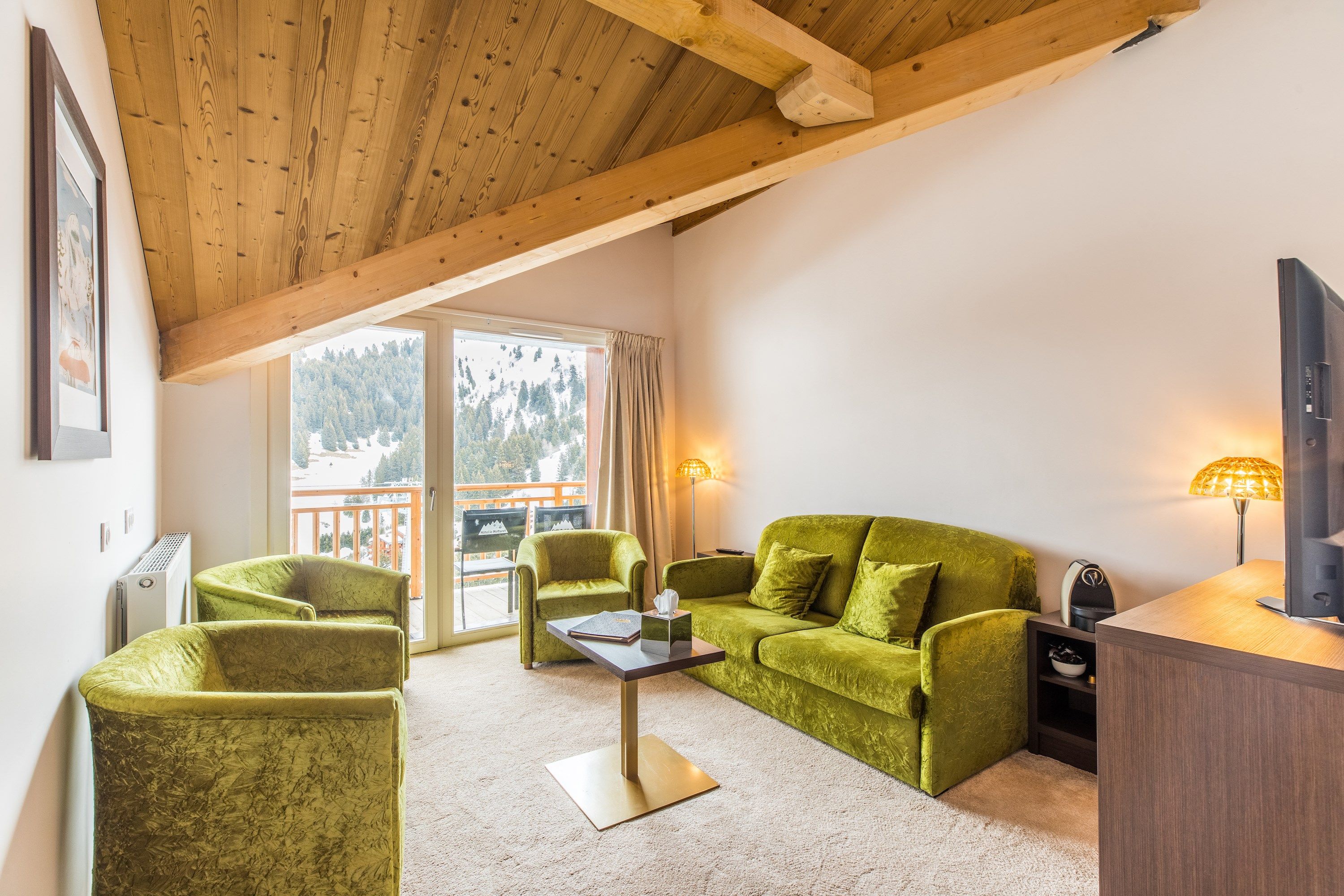 image Welcome to our elegant and modern suite.