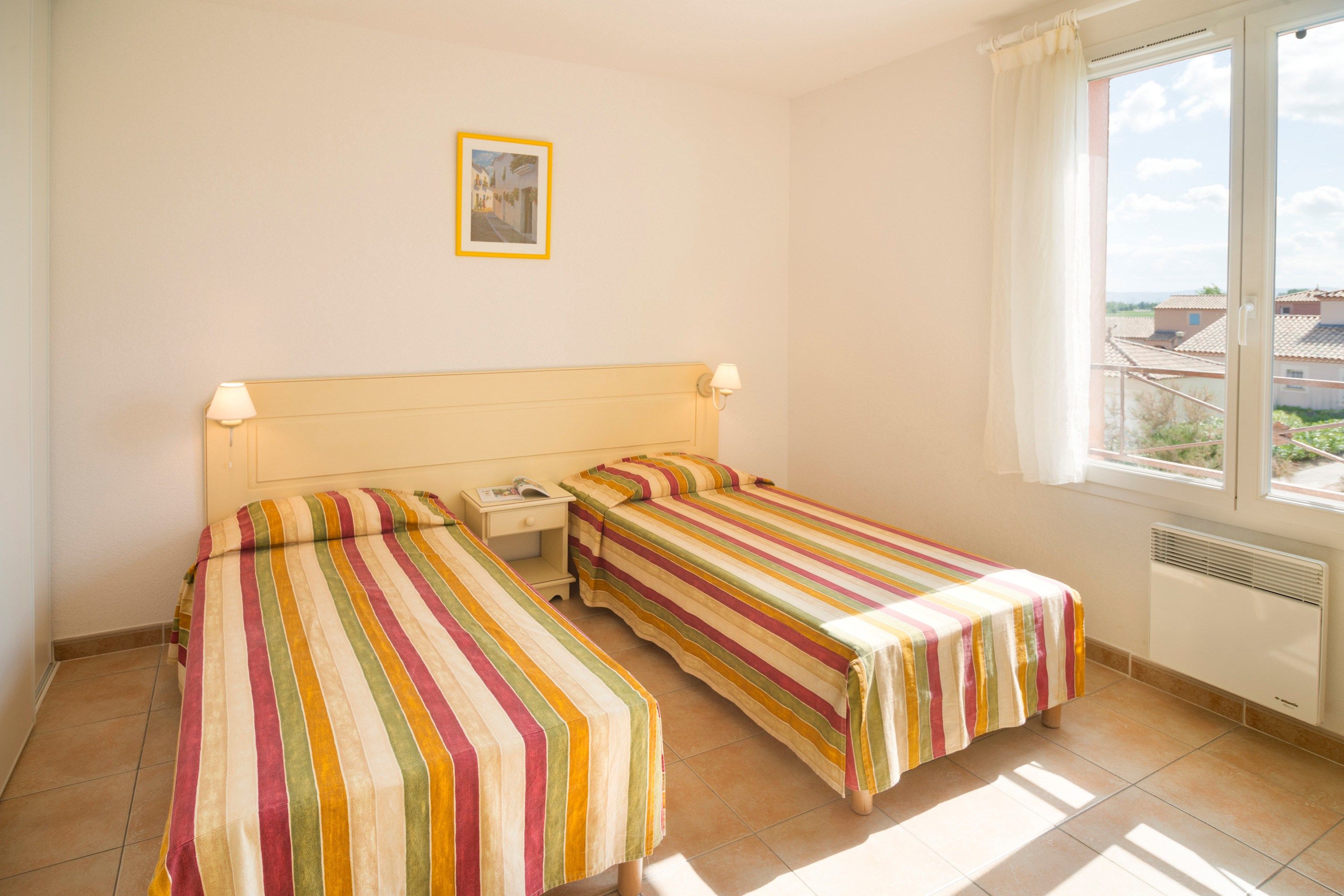 image There are 2 Single beds in the second room or mezzanine.