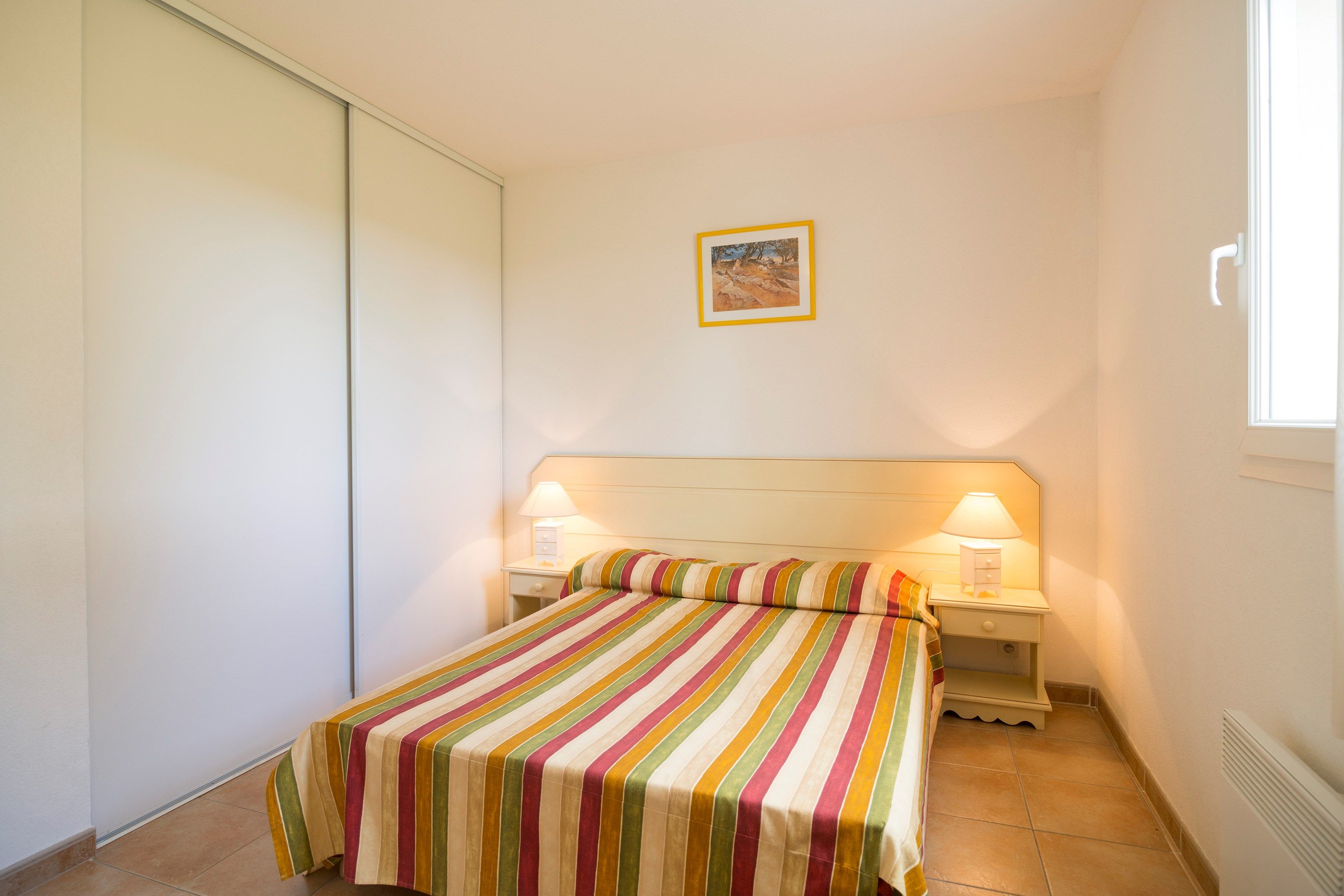 image There is a Double bed in the first two bedrooms.