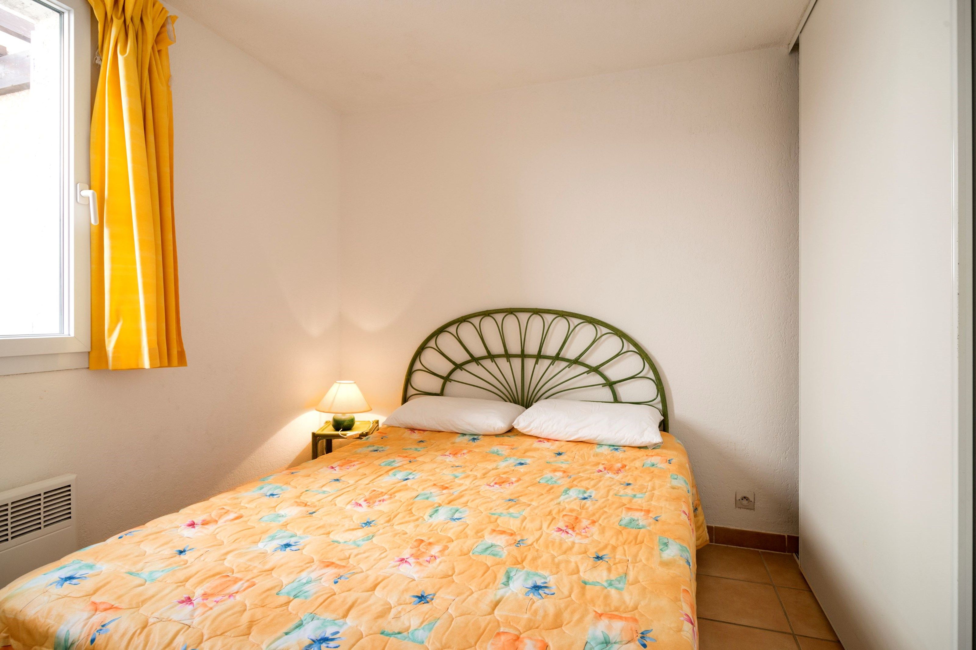 image Drift to sleep in the comfortable bed in the bedroom.