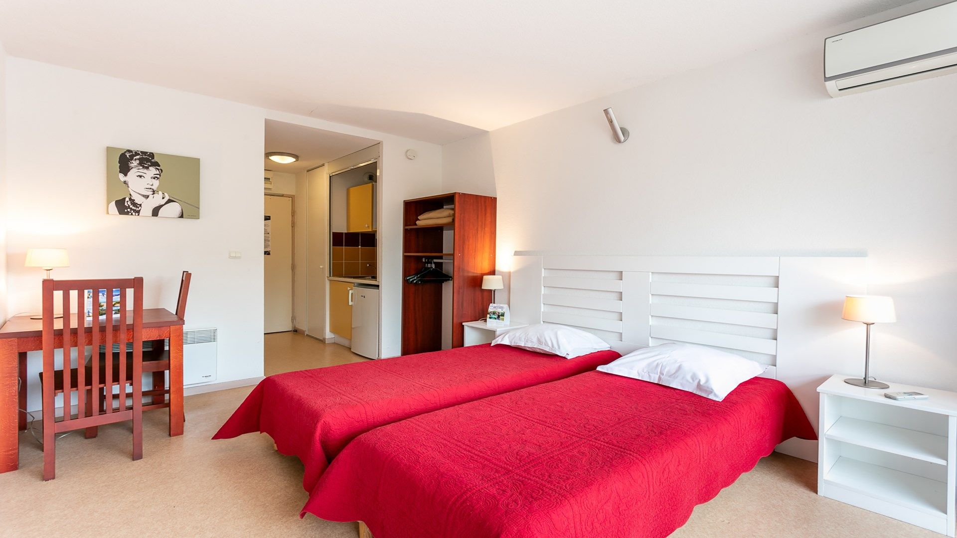 image Sink into the 2 Single beds after a great day.