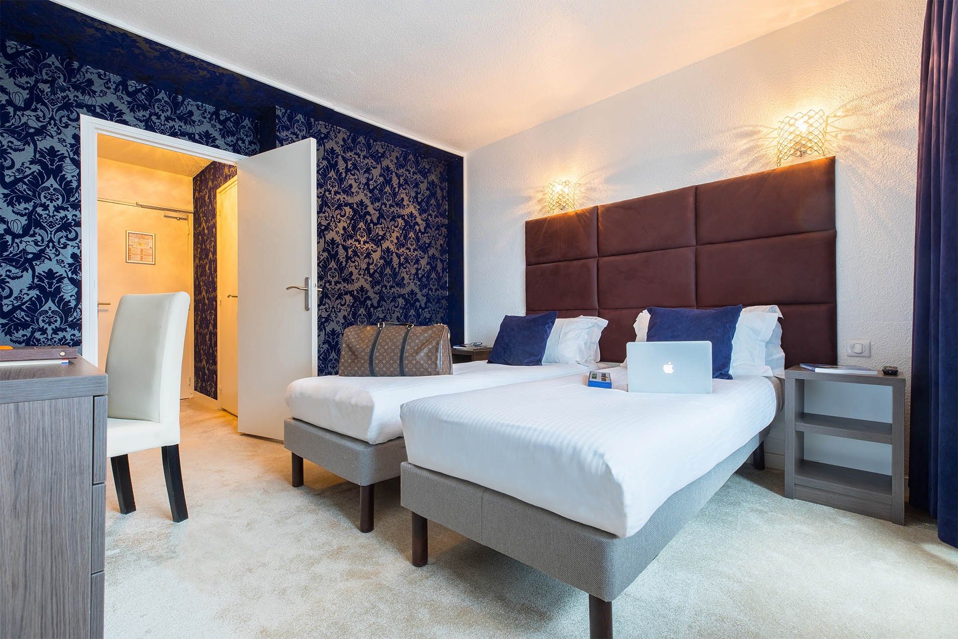image Get a good night's rest in the cozy bedroom, which has 2 Single Italian beds.