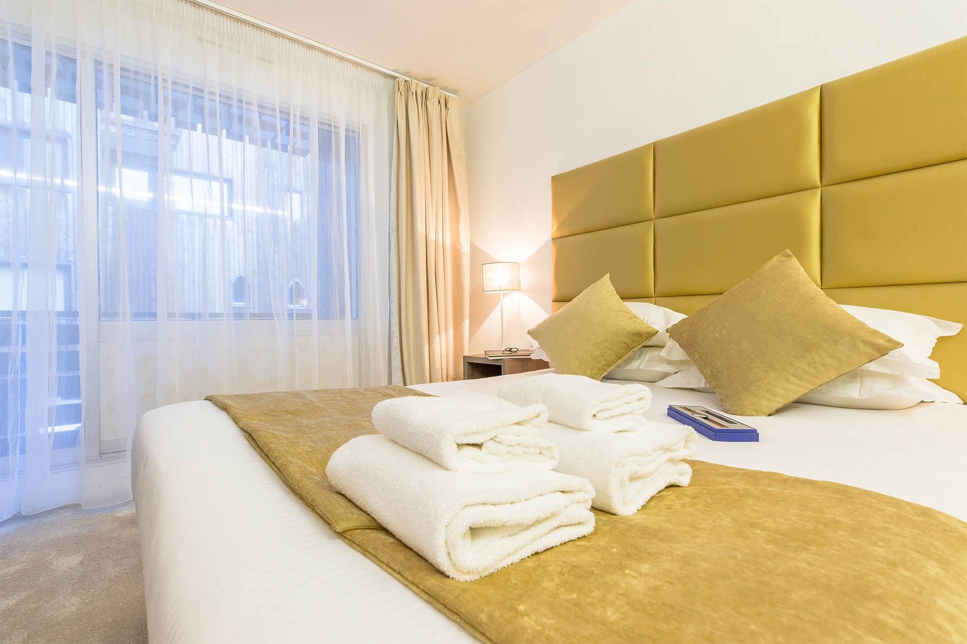 image Get a peaceful night sleep in our cozy bedroom.