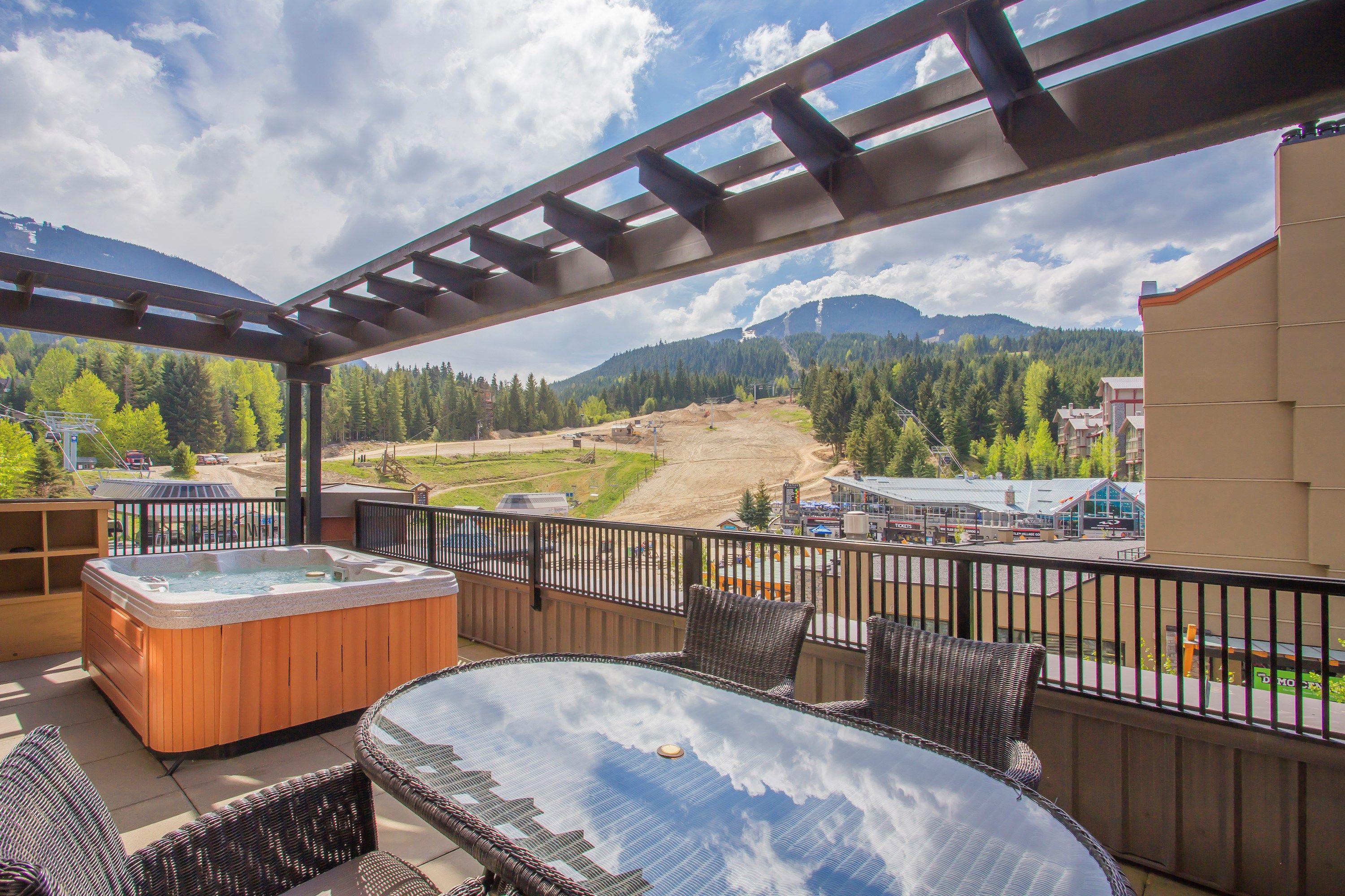 image Enjoy your private balcony with great views.