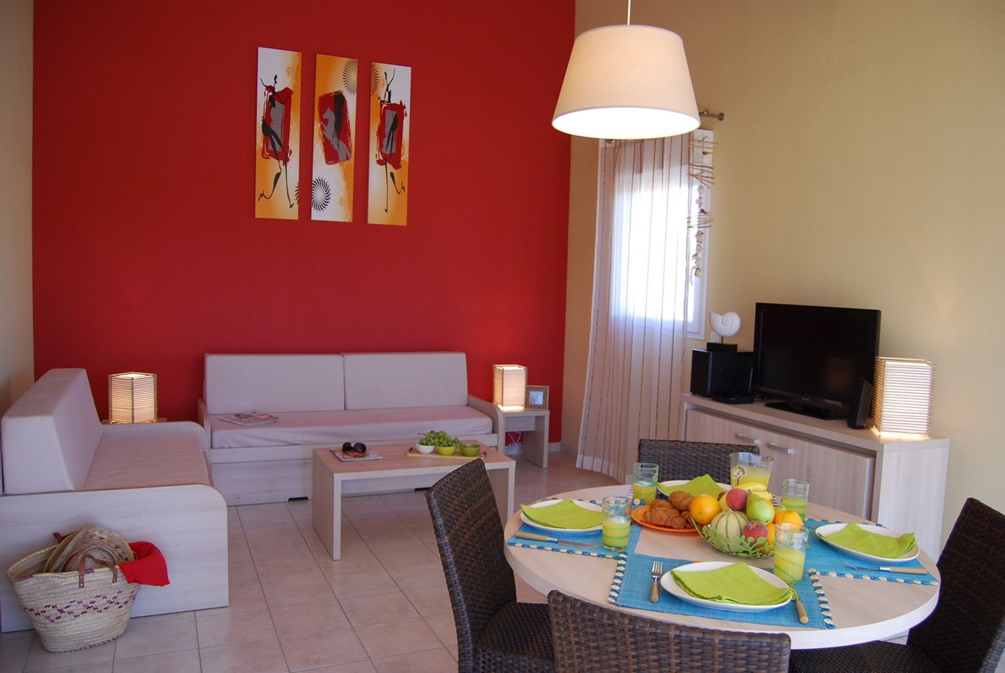 image Enjoy the warm and cozy decor.