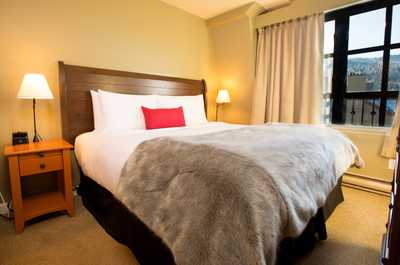 The second bedroom contains a Queen bed.