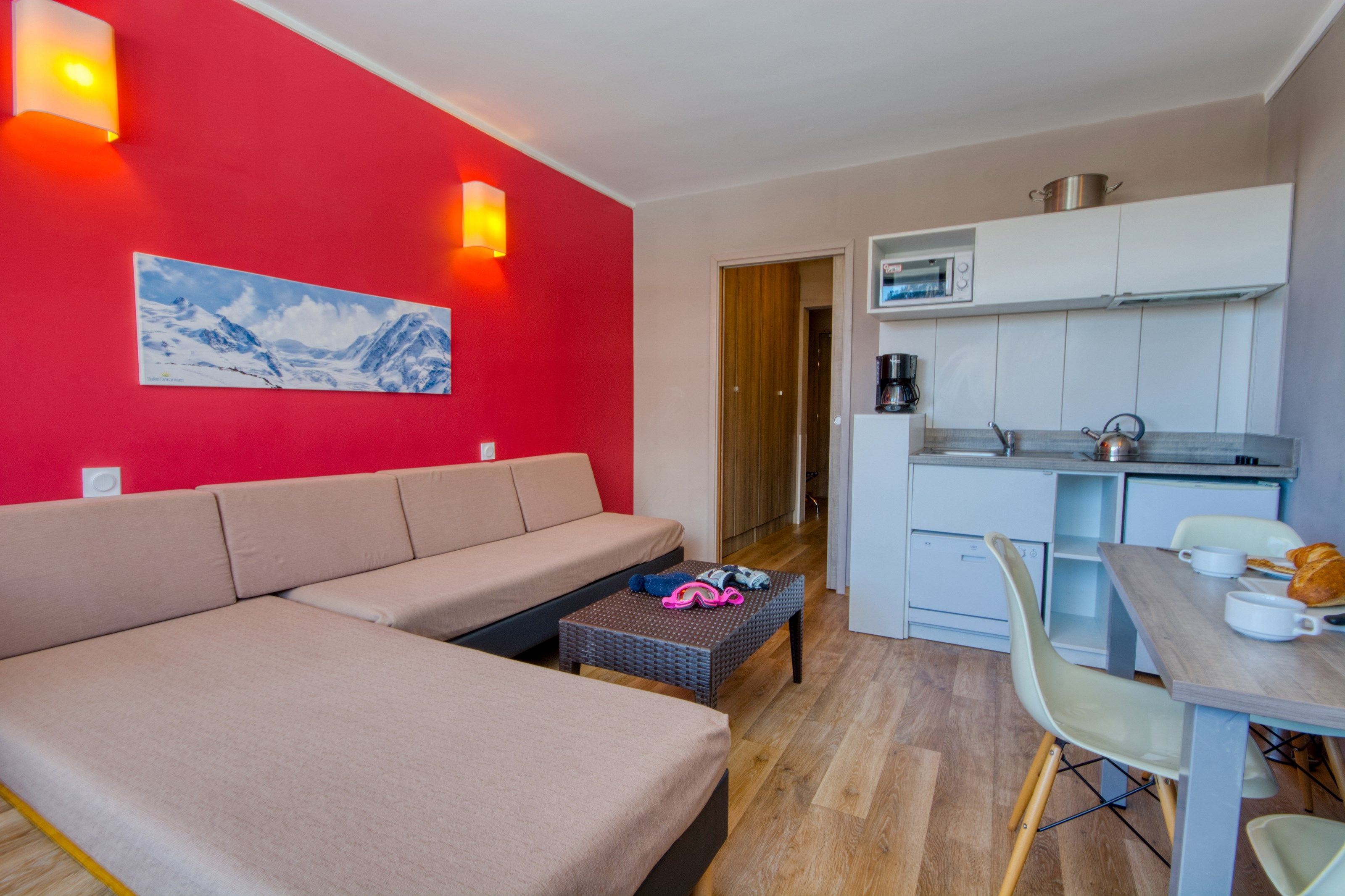 image There are sofa beds for additional guests.