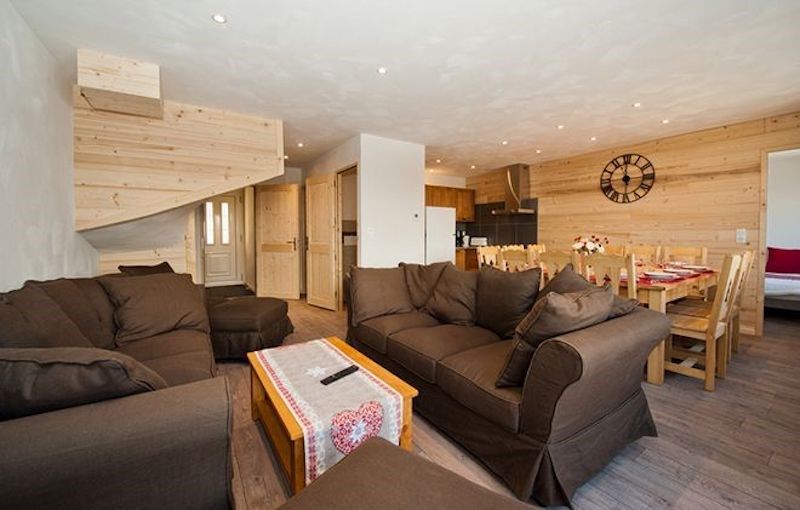 image Sink into the cozy sofa after a day exploring the area.