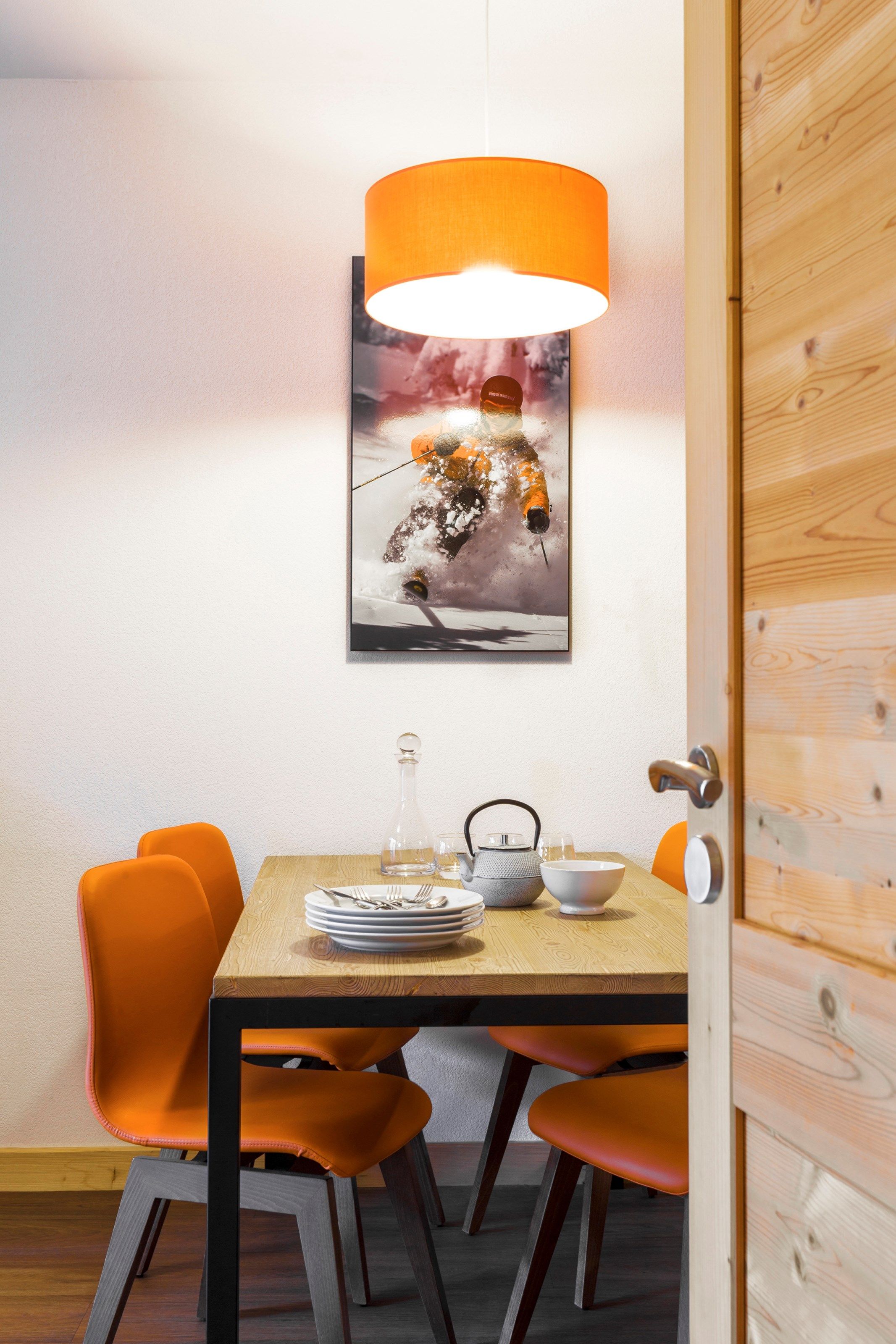 image Share meals and laughs at the dining table.