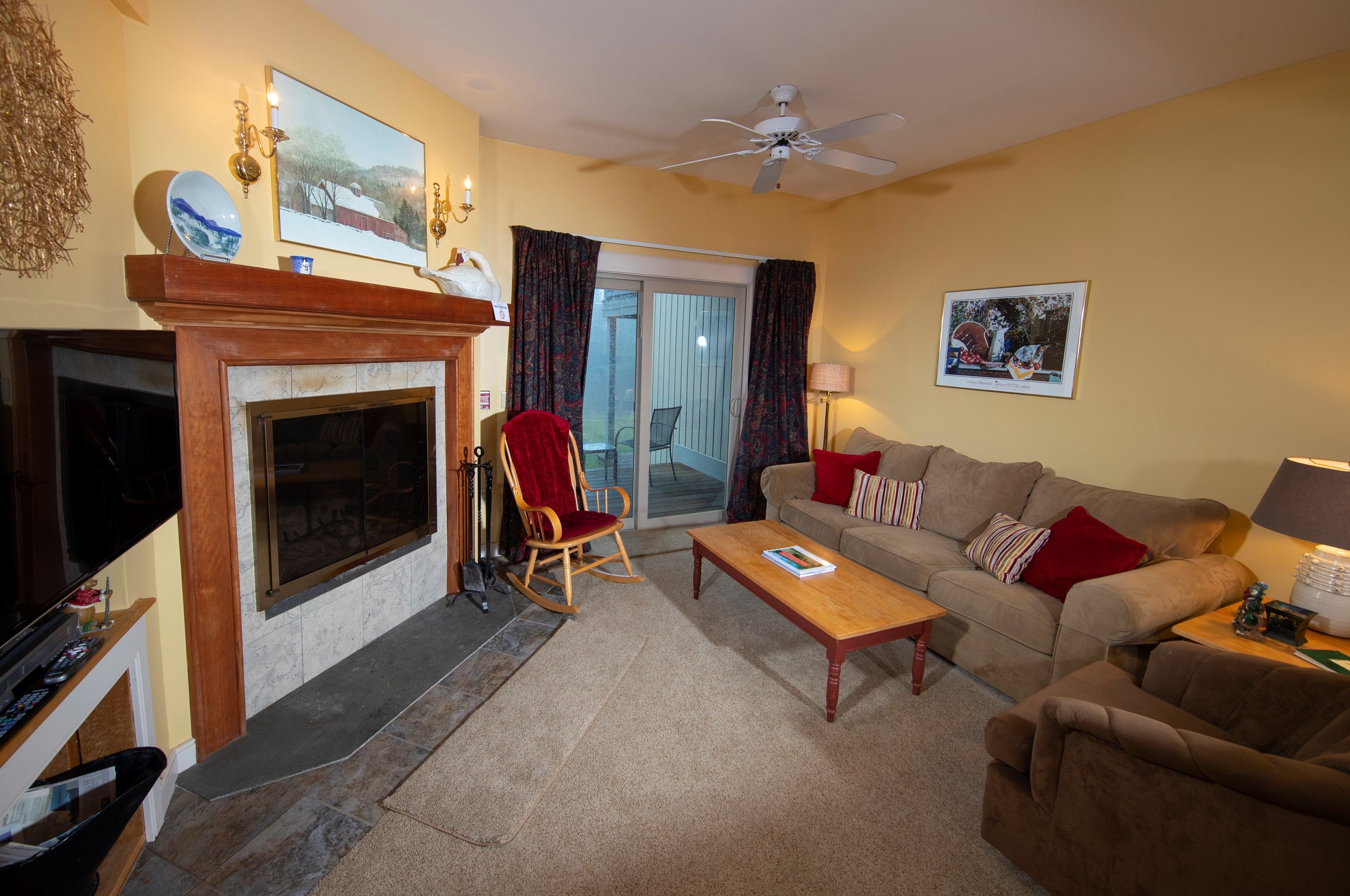 image Sit back and relax in our cozy suite! (Please note that the decor varies).