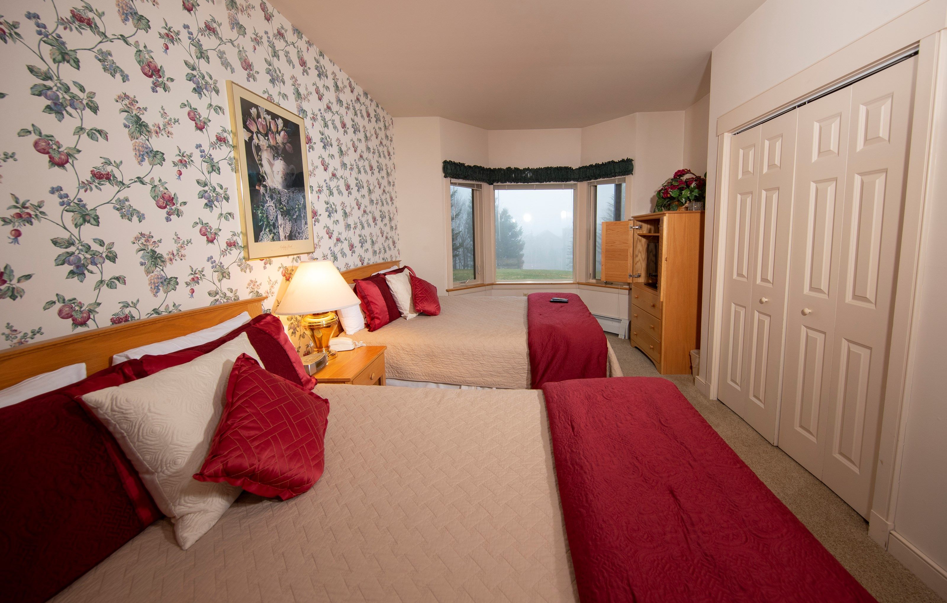 image Drift to sleep in the bedroom with a variety of bedding options!