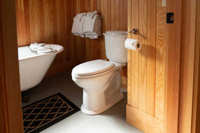 You will love our bright and spacious bathroom!