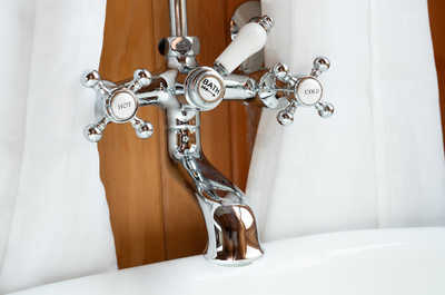 Wash up after a day of adventure!