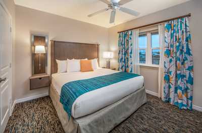 Get a peaceful night sleep in our cozy bedroom which has a King bed.