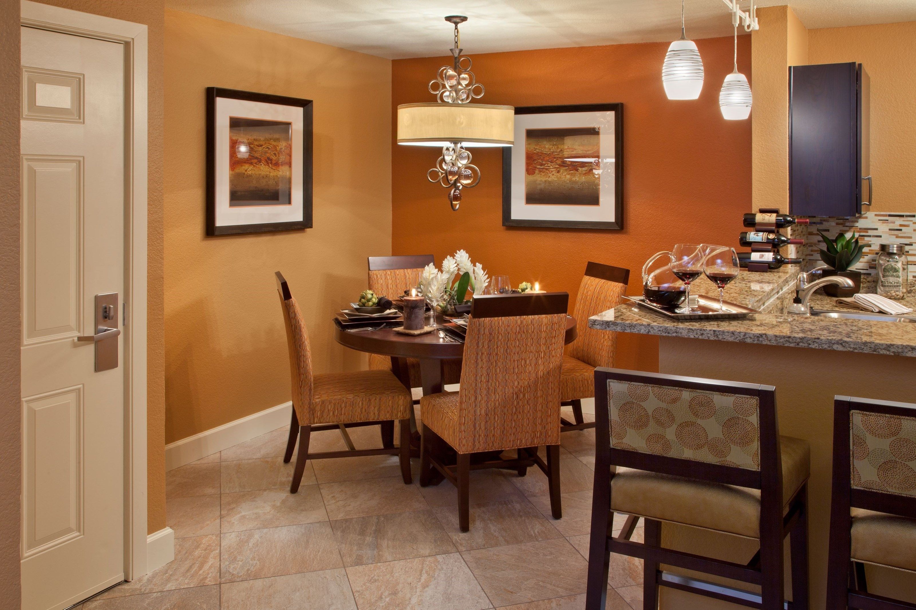 image Share meals and laughs at the dining table.