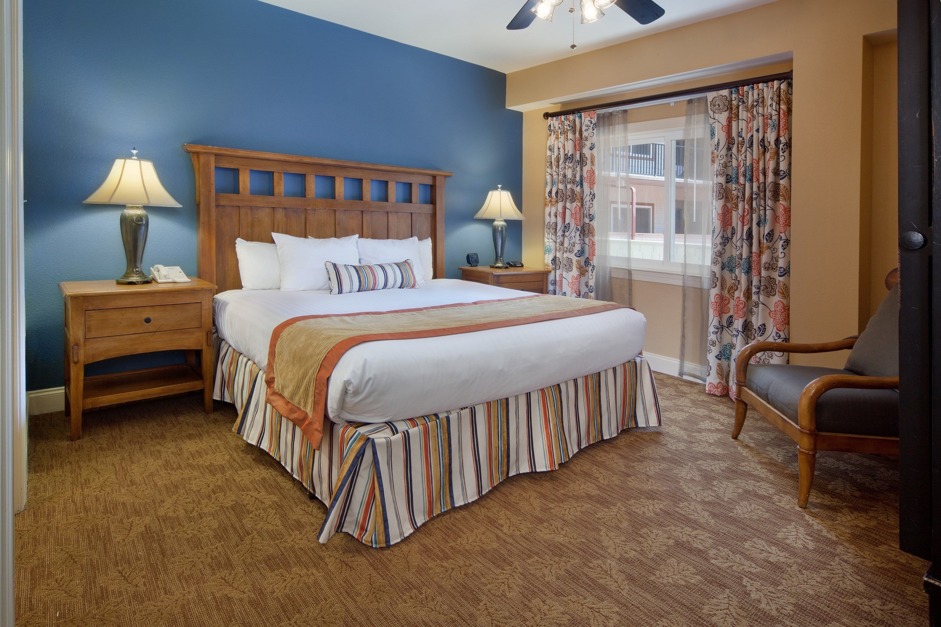 image Drift to sleep in a comfortable bed after a wonderful day outside.