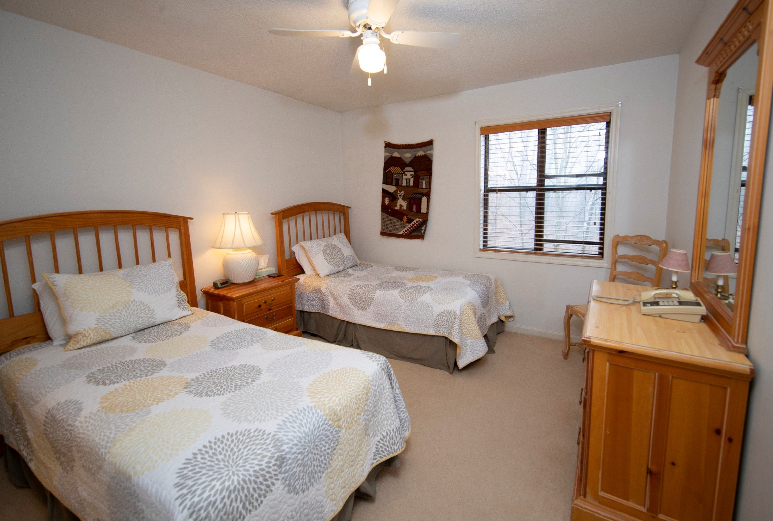 image Get a good night's rest in the cozy two bedrooms.