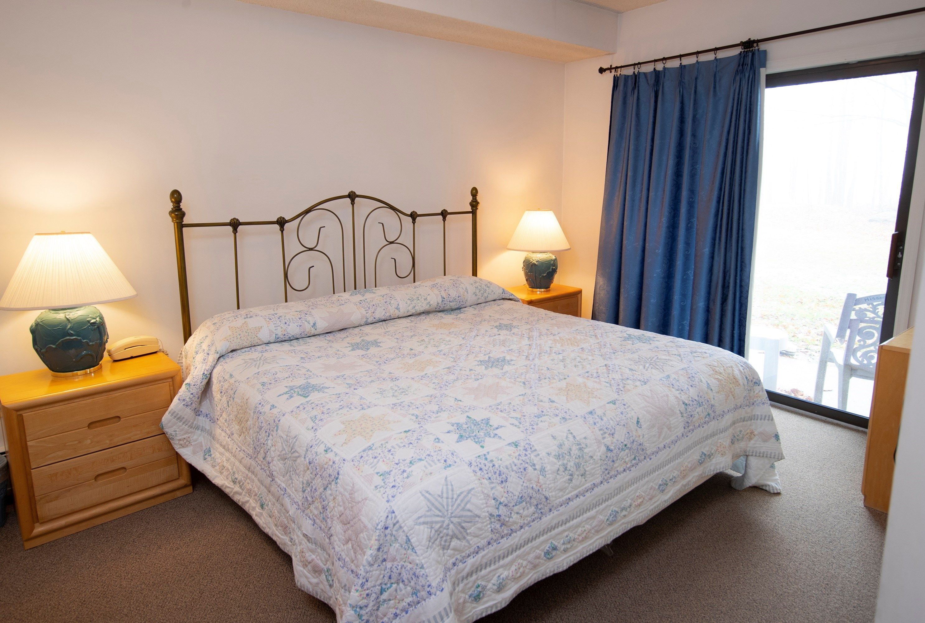 image Get a good night's rest in the cozy bedrooms with a variety of bedding options.