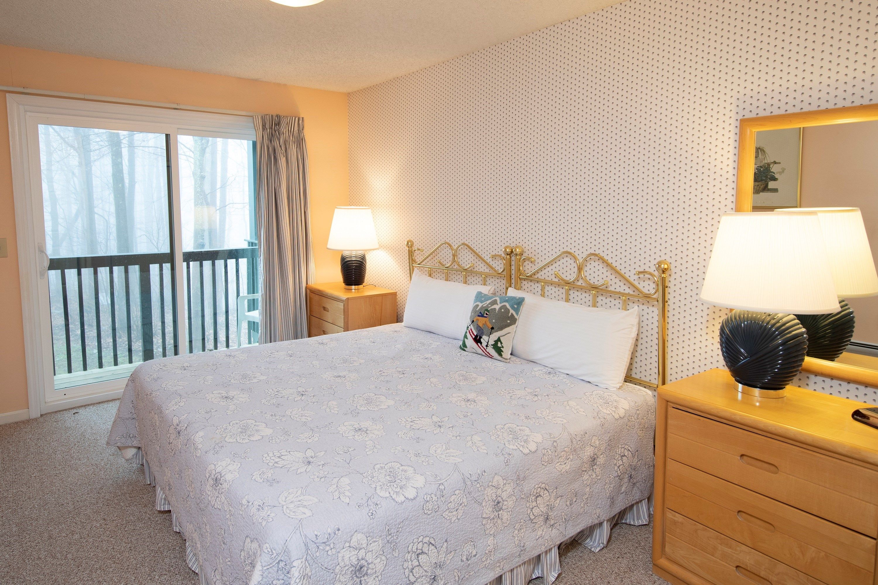image Fall asleep in our cozy bedroom with a variety of bedding options.