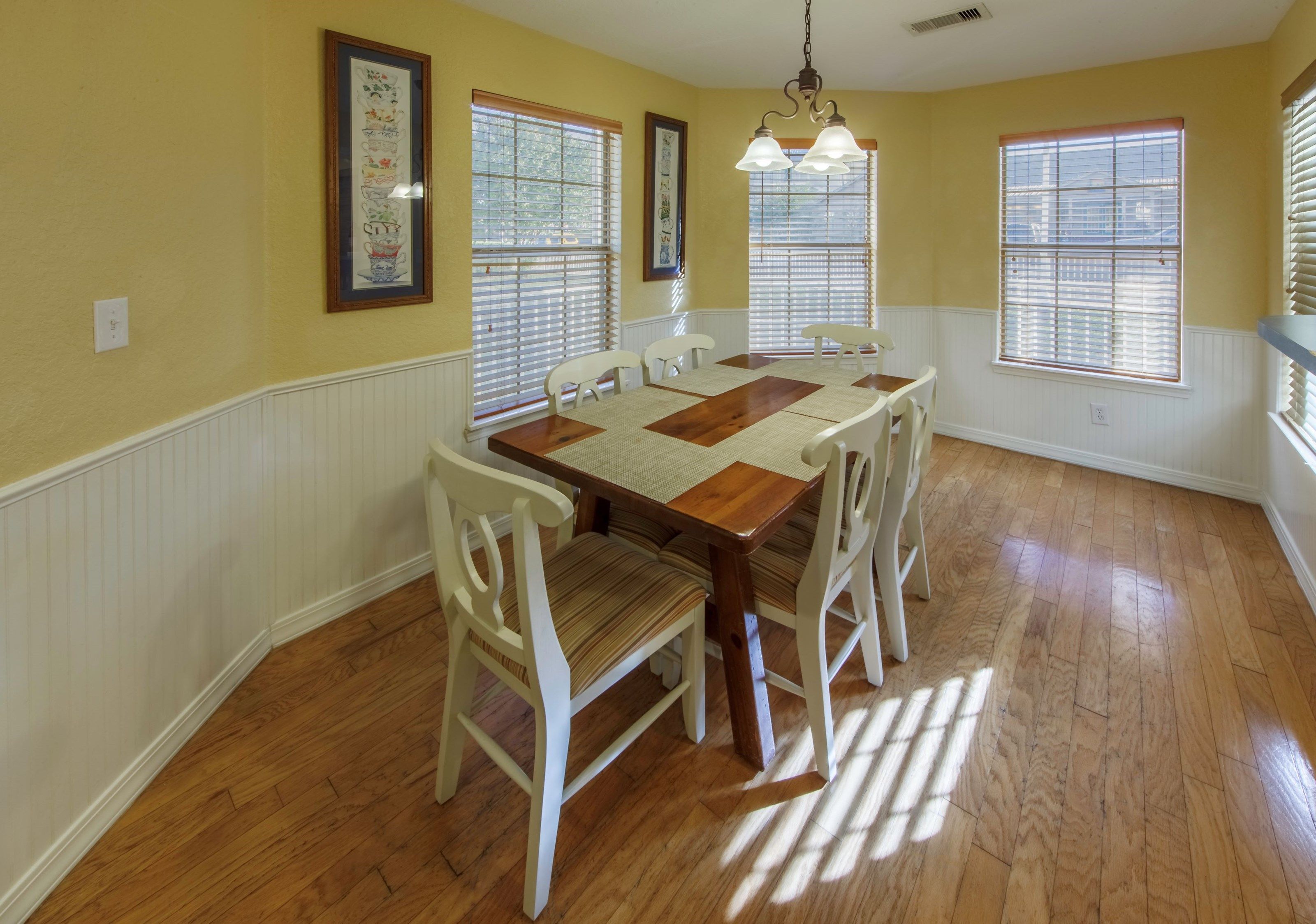 image Share meals and laughs at the dining table.