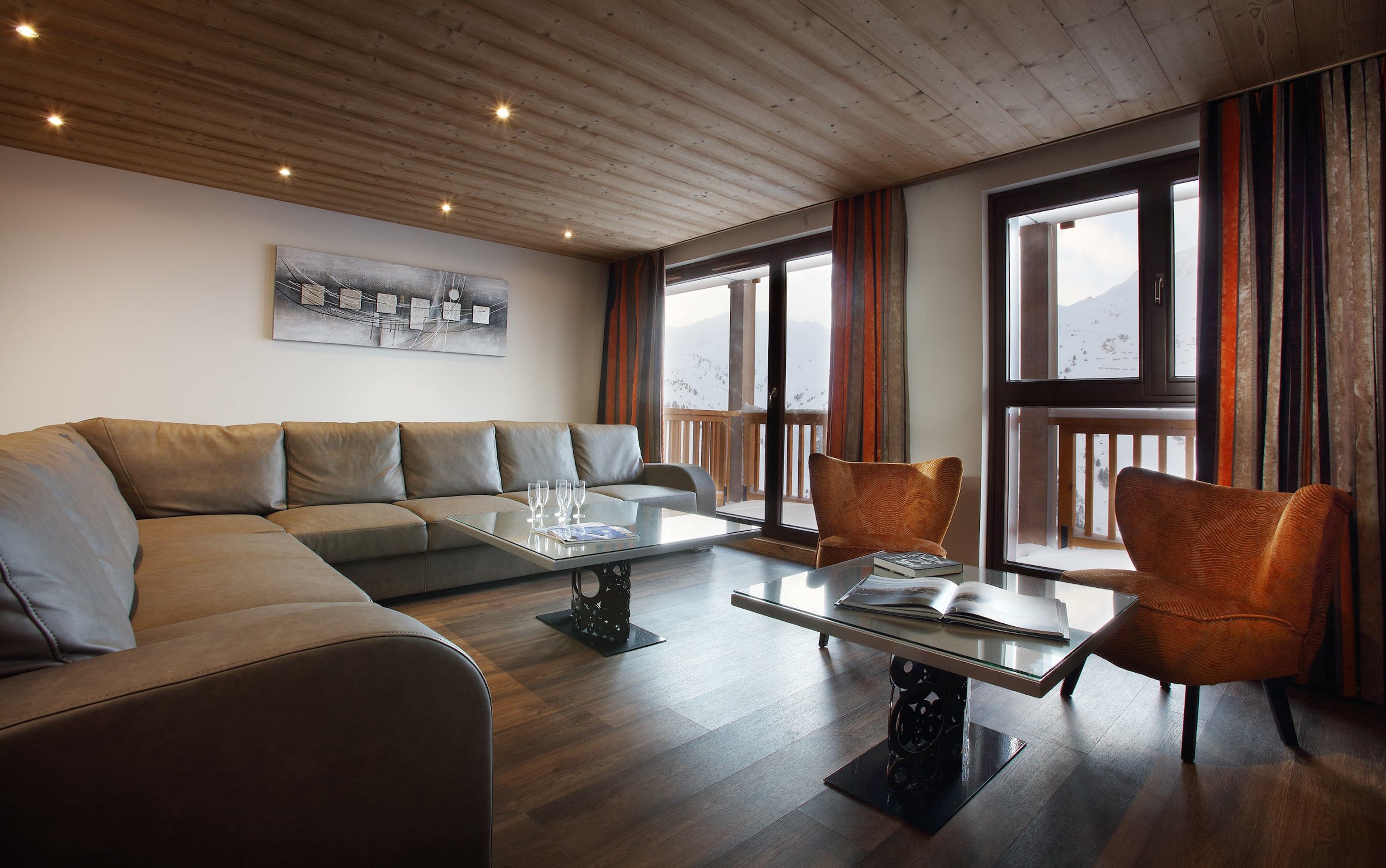 image Come and stay in our spacious and charming mountain apartment with PRIVATE SAUNA!