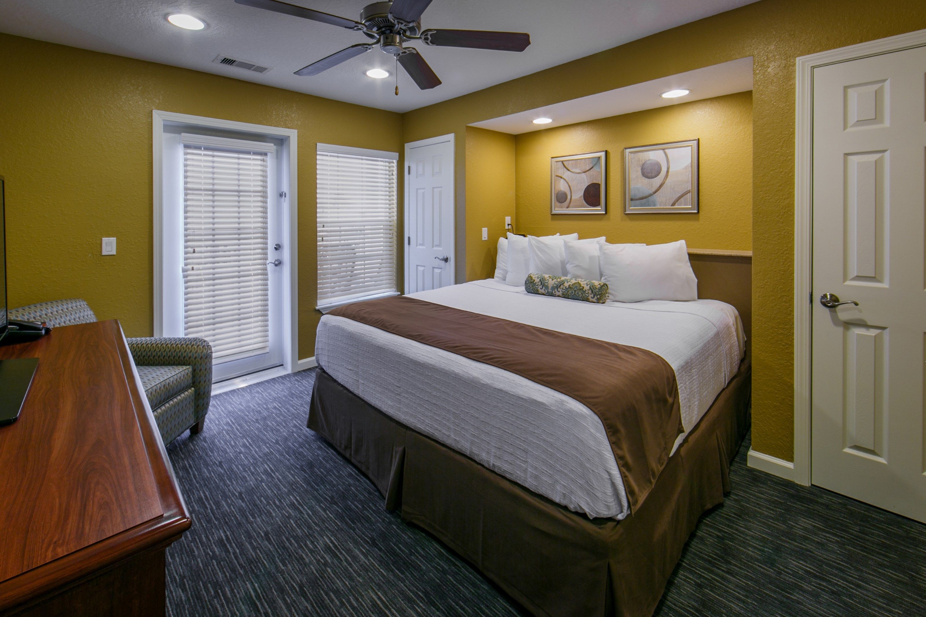 image Get a peaceful night sleep in our cozy bedroom.