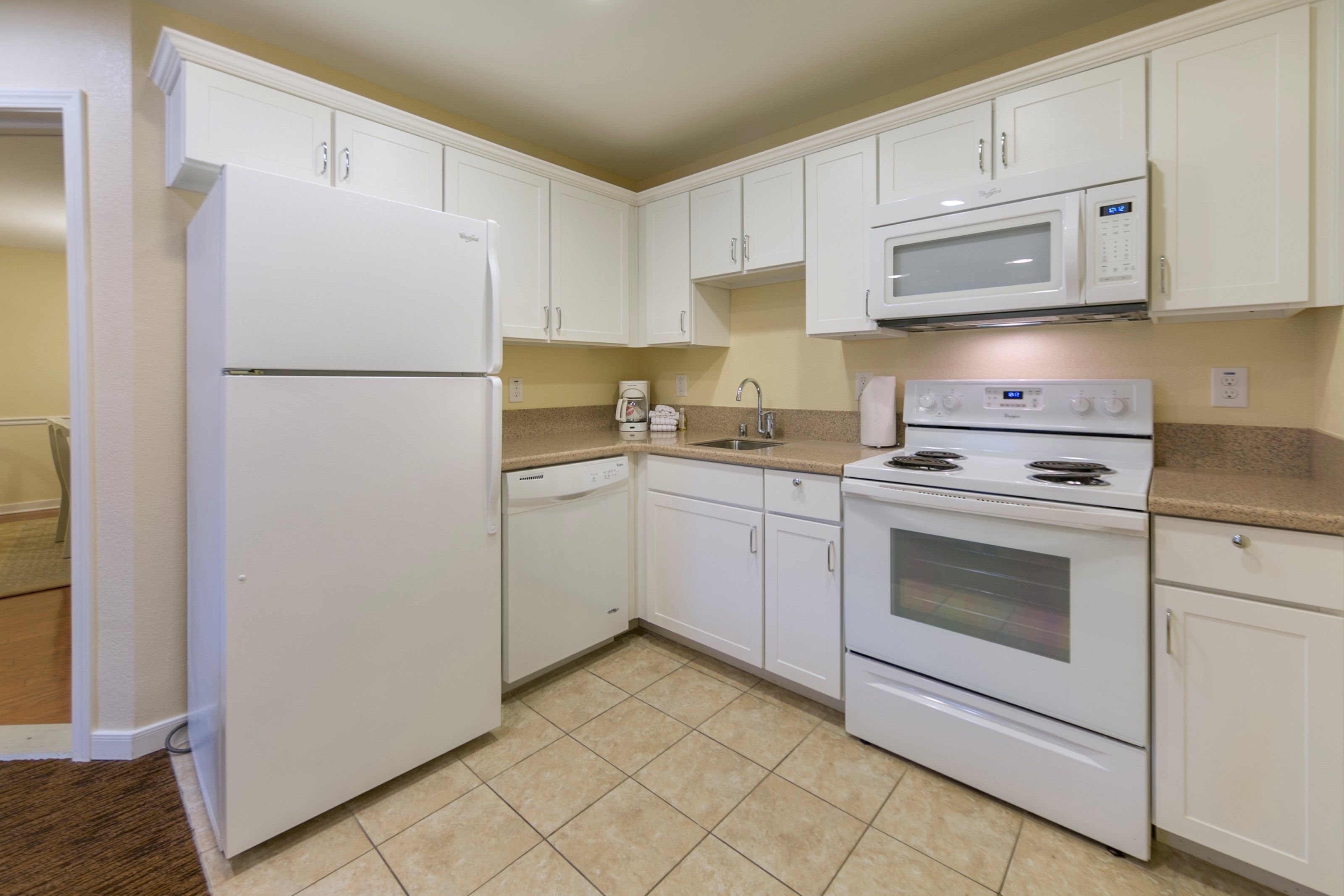 image Prepare a meal in the equipped kitchen.